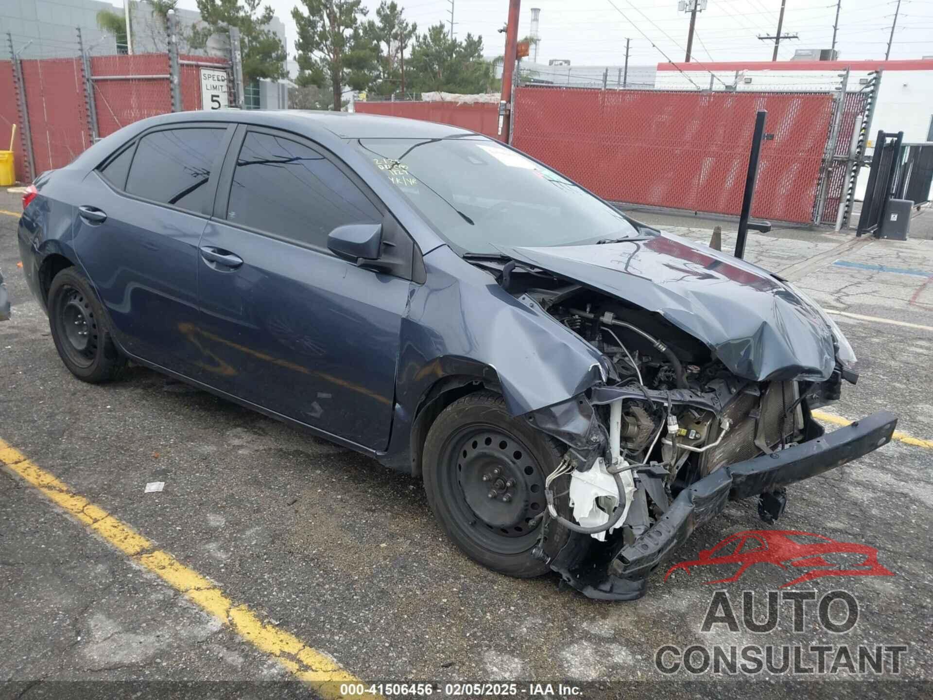 TOYOTA COROLLA 2018 - 5YFBURHE8JP750254