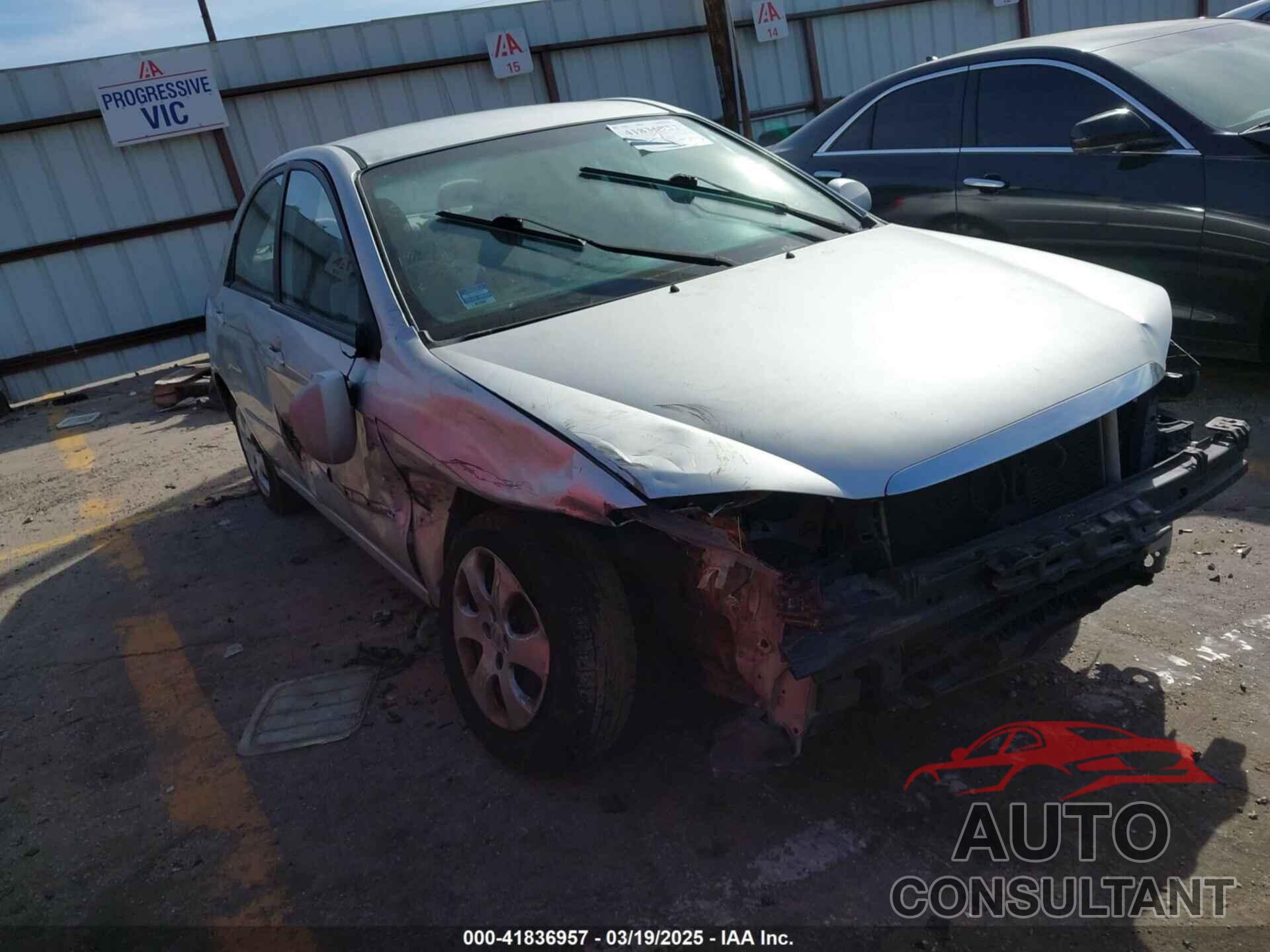 KIA SPECTRA 2009 - KNAFE221495617346