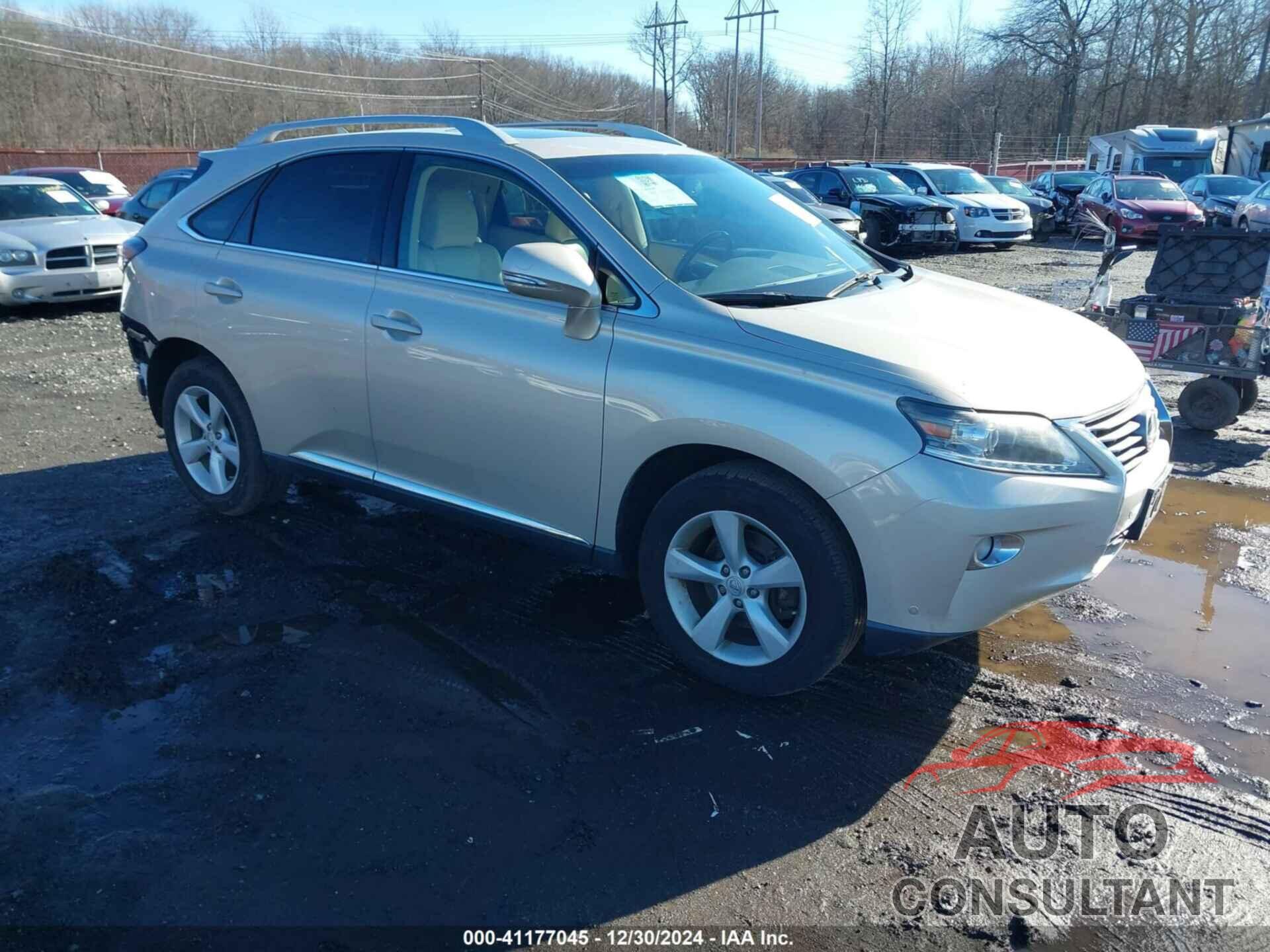 LEXUS RX 350 2013 - 2T2BK1BA6DC186939