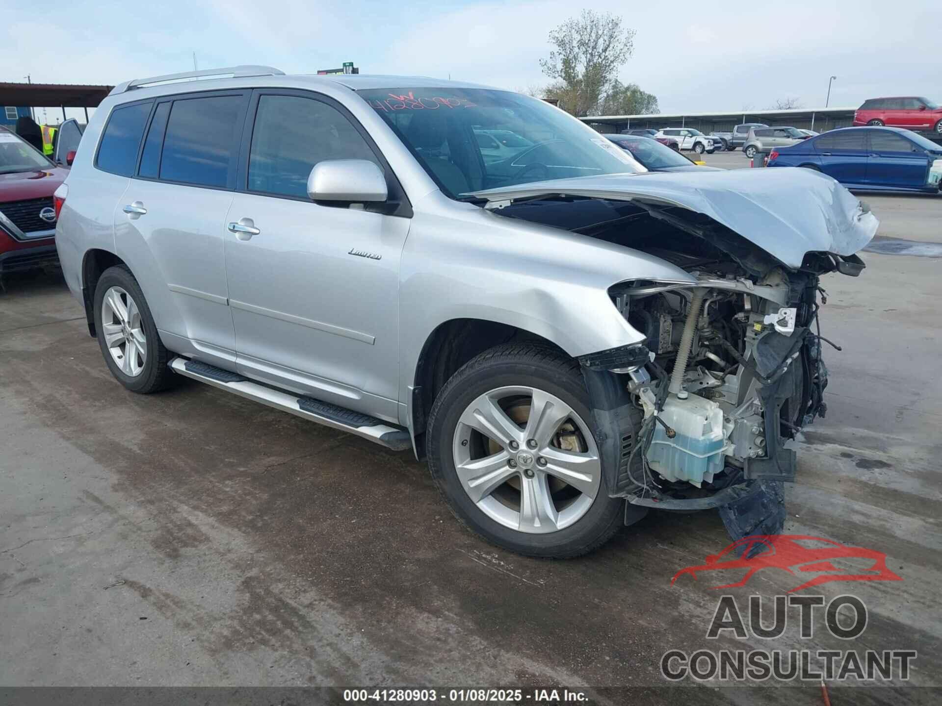 TOYOTA HIGHLANDER 2009 - JTEDS42A092079207