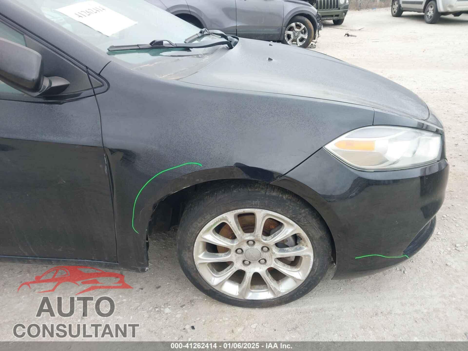DODGE DART 2013 - 1C3CDFCAXDD346245
