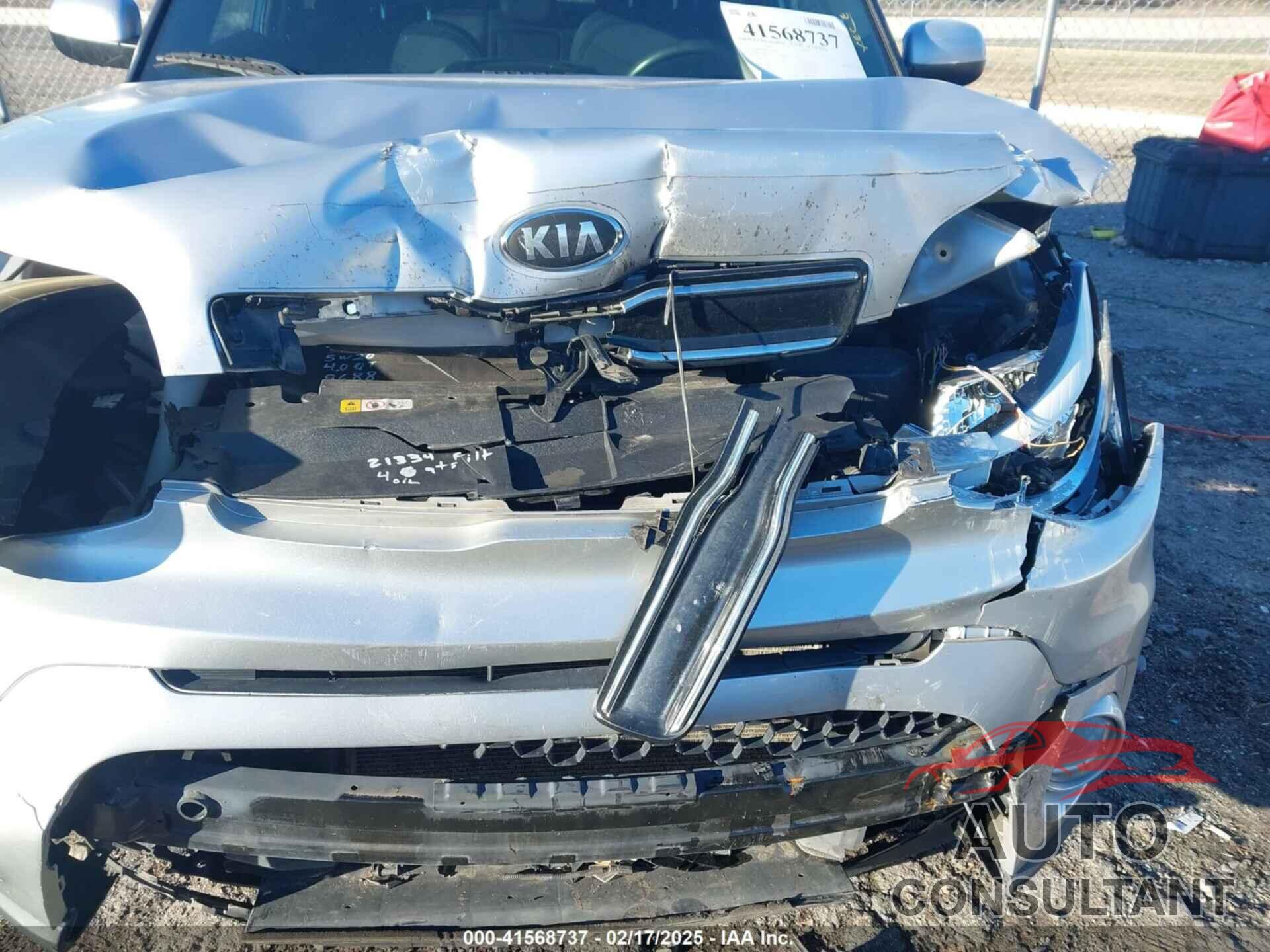 KIA SOUL 2017 - KNDJP3A54H7450992