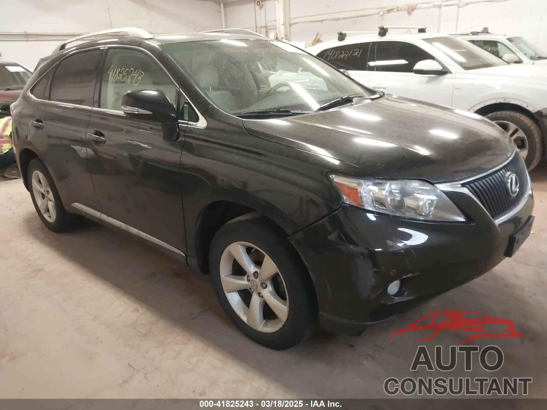 LEXUS RX 350 2011 - 2T2BK1BA0BC094870