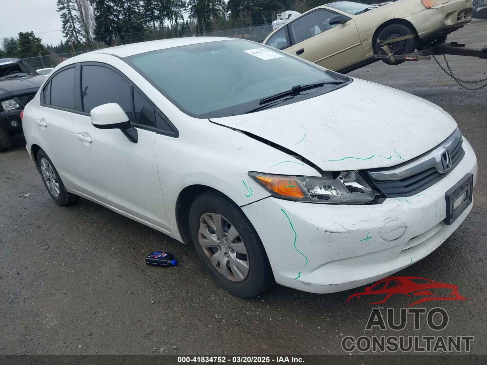 HONDA CIVIC 2012 - 2HGFB2F55CH569981