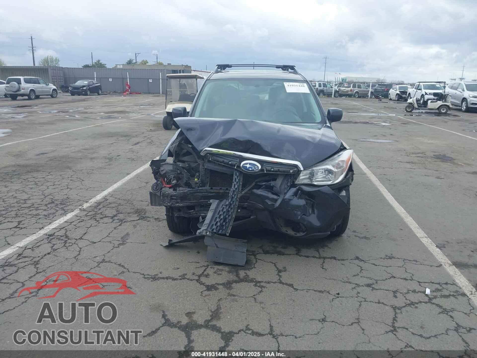 SUBARU FORESTER 2015 - JF2SJADC2FH489108