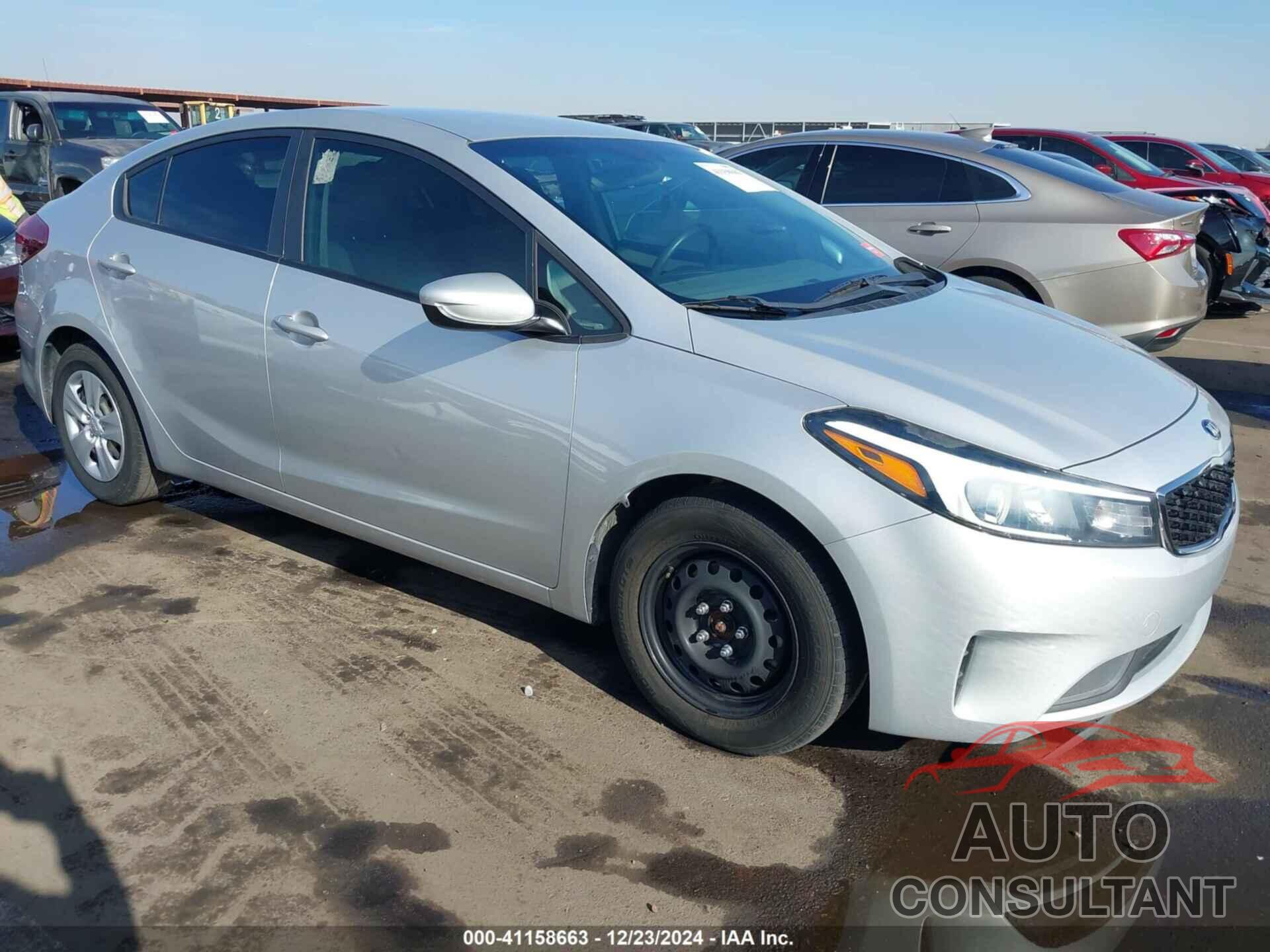 KIA FORTE 2017 - 3KPFK4A70HE054120