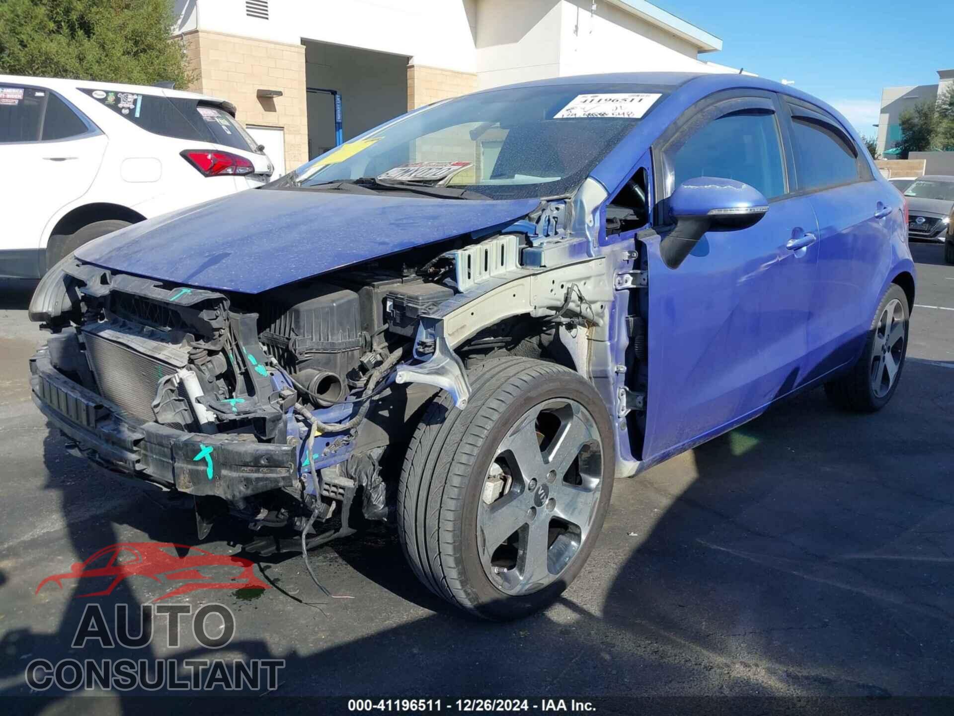 KIA RIO 2013 - KNADN5A34D6214241