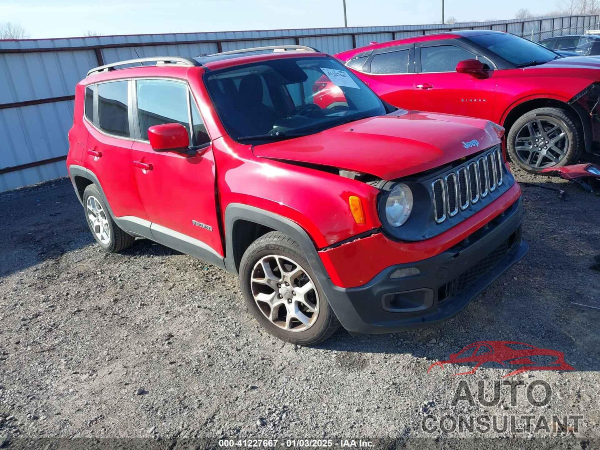 JEEP RENEGADE 2016 - ZACCJABT7GPC56194