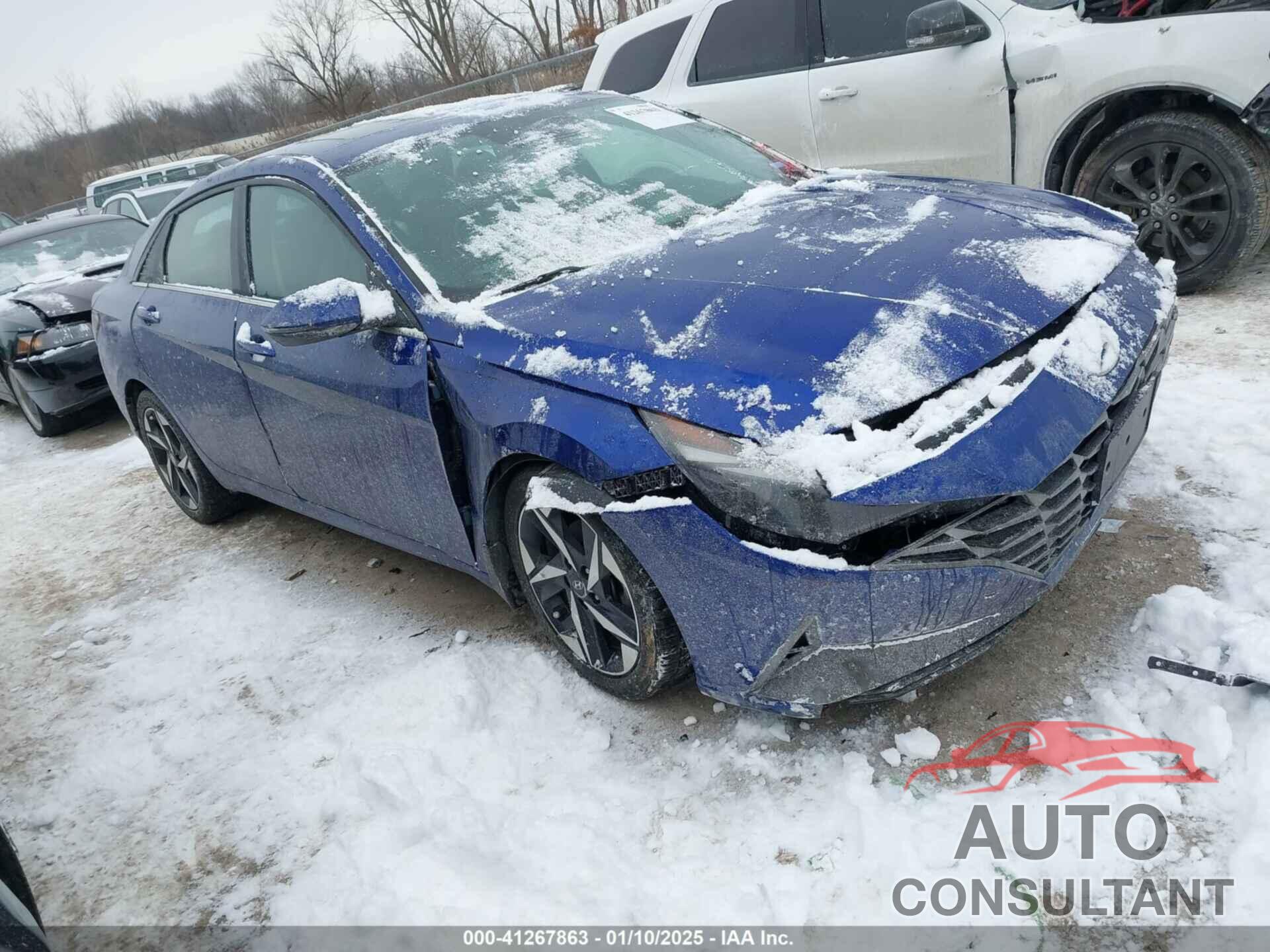 HYUNDAI ELANTRA HYBRID 2022 - KMHLN4AJ0NU014604