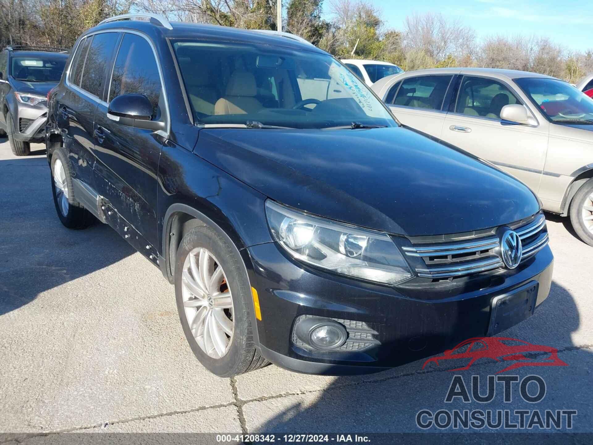 VOLKSWAGEN TIGUAN 2012 - WVGAV7AX8CW526402