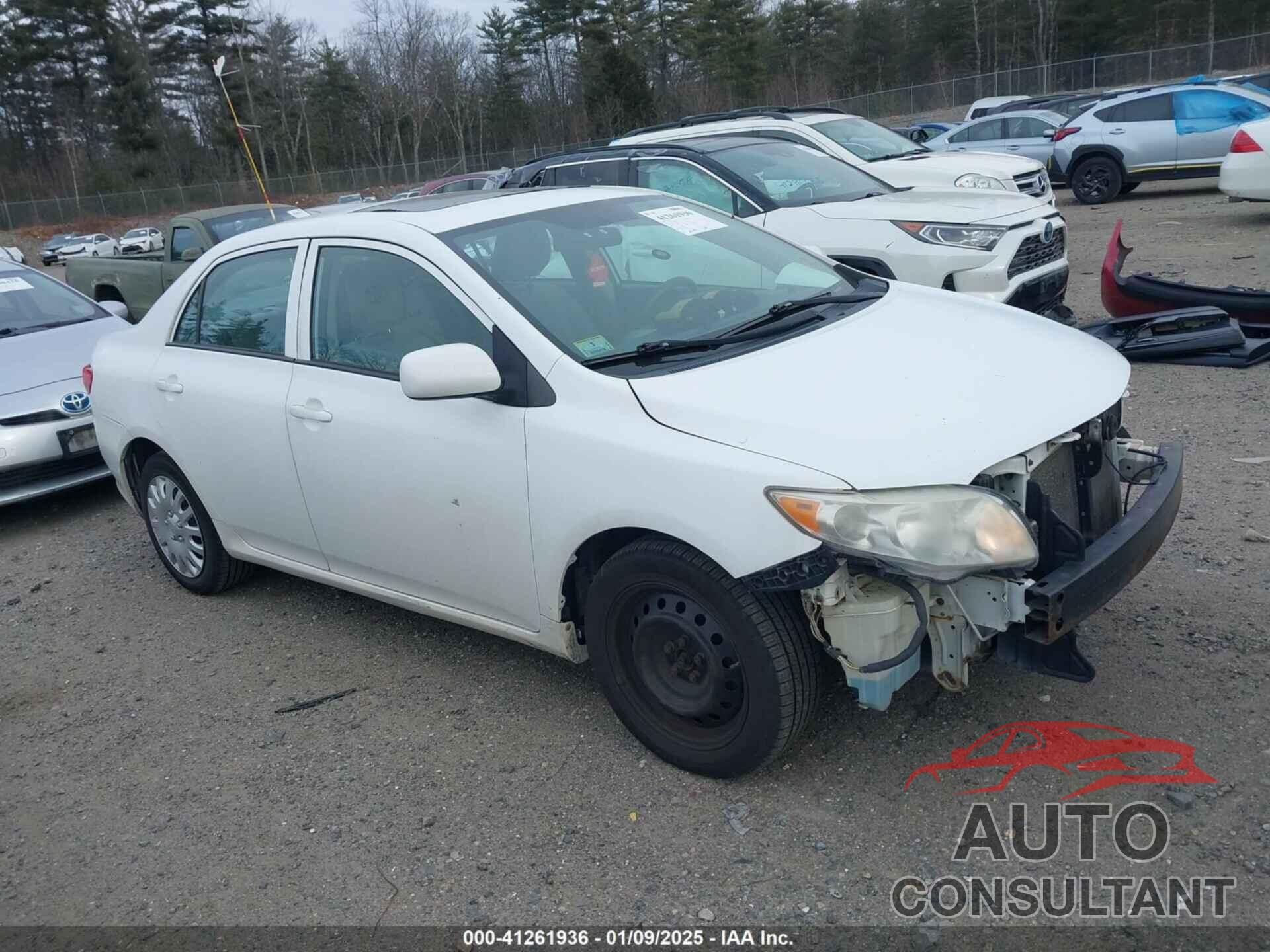 TOYOTA COROLLA 2010 - 2T1BU4EE6AC339345