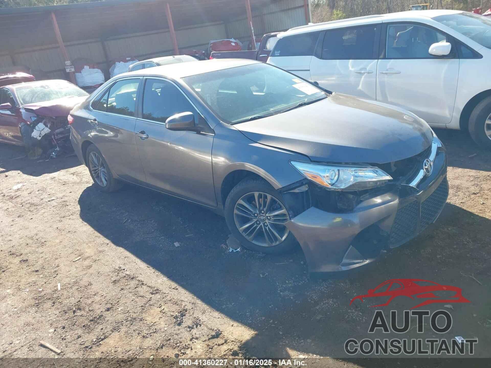TOYOTA CAMRY 2017 - 4T1BF1FK9HU301372