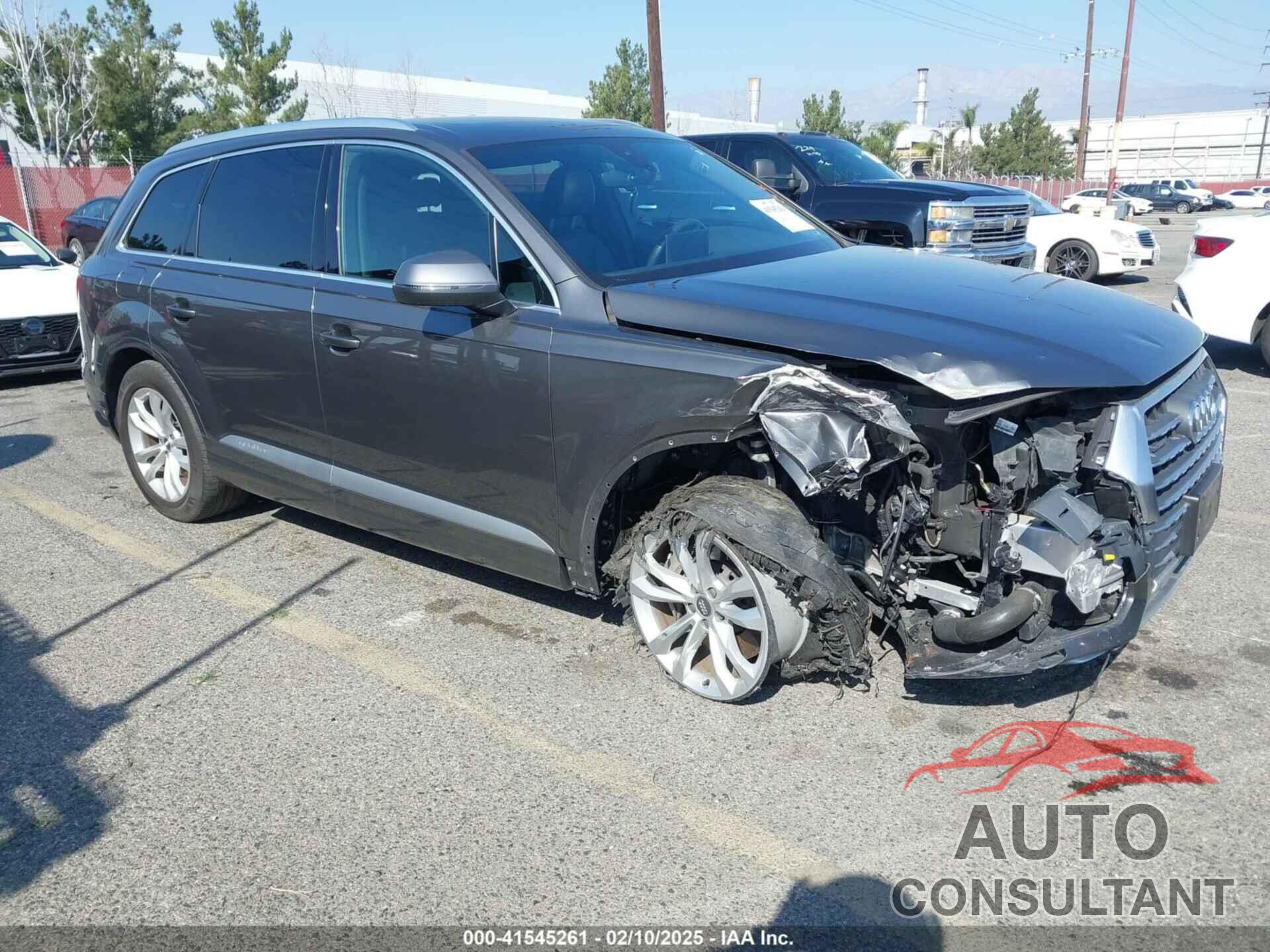AUDI Q7 2019 - WA1AHAF71KD016656