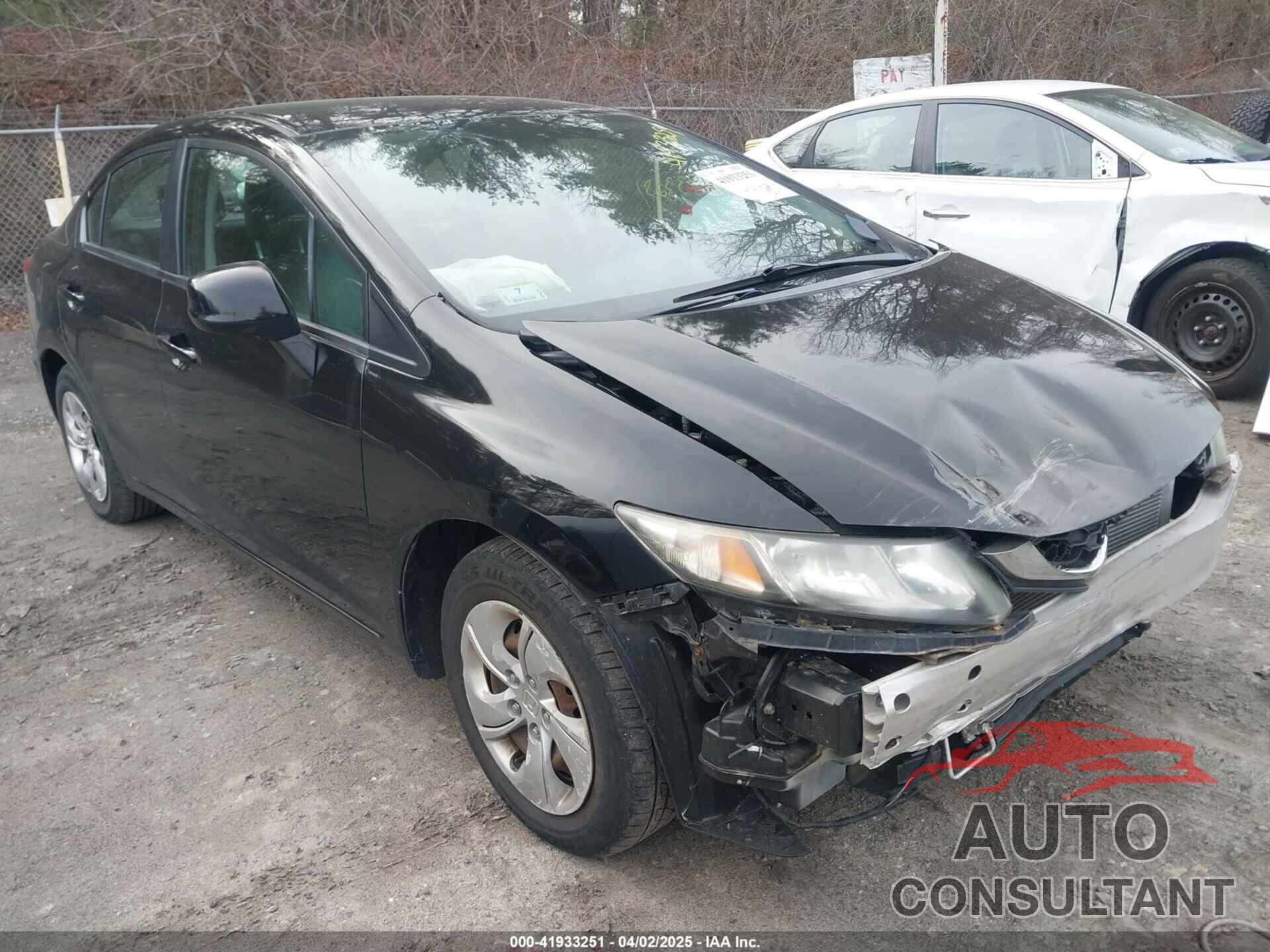 HONDA CIVIC 2013 - 2HGFB2F52DH597755