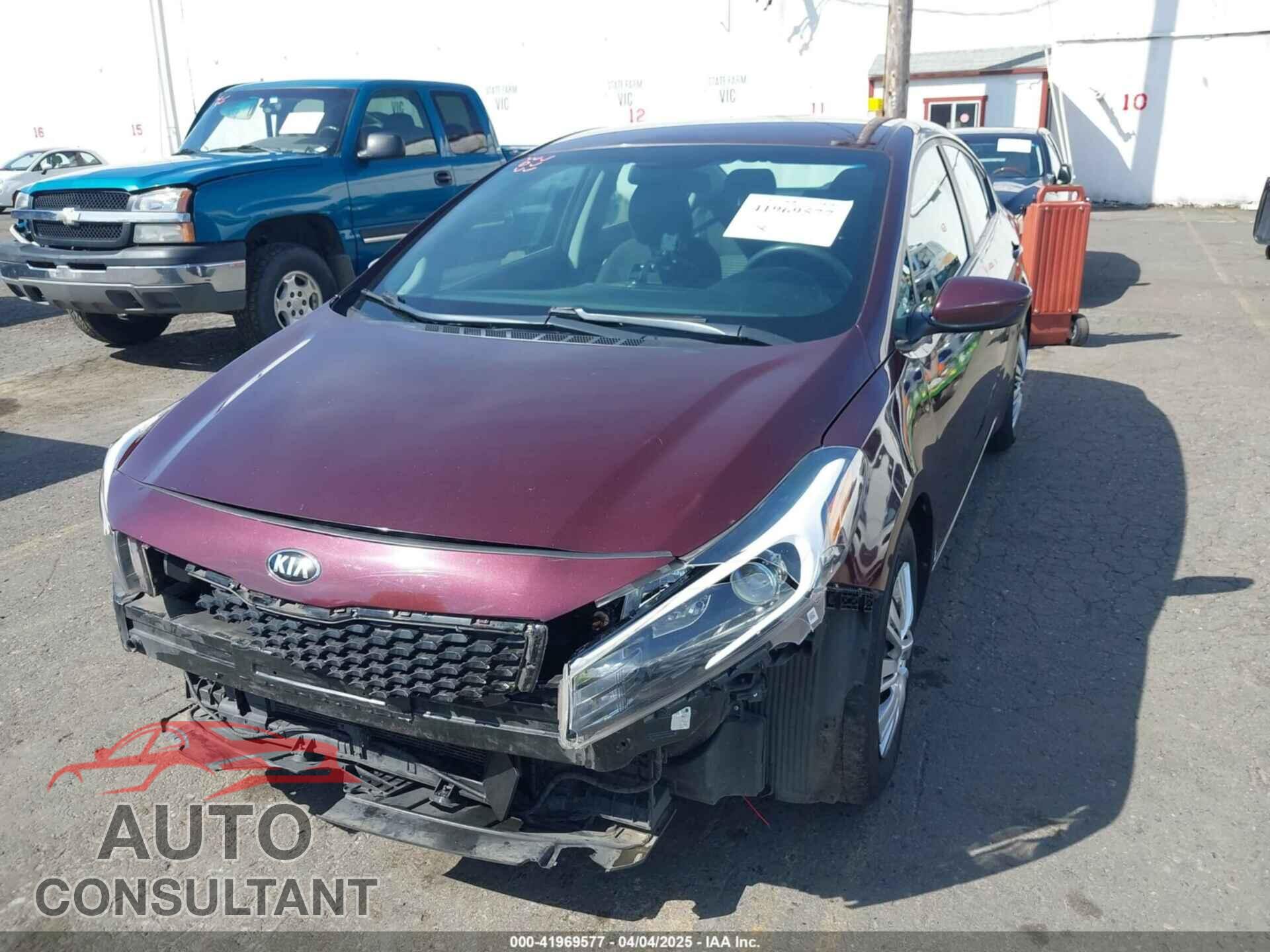 KIA FORTE 2017 - 3KPFL4A73HE123797