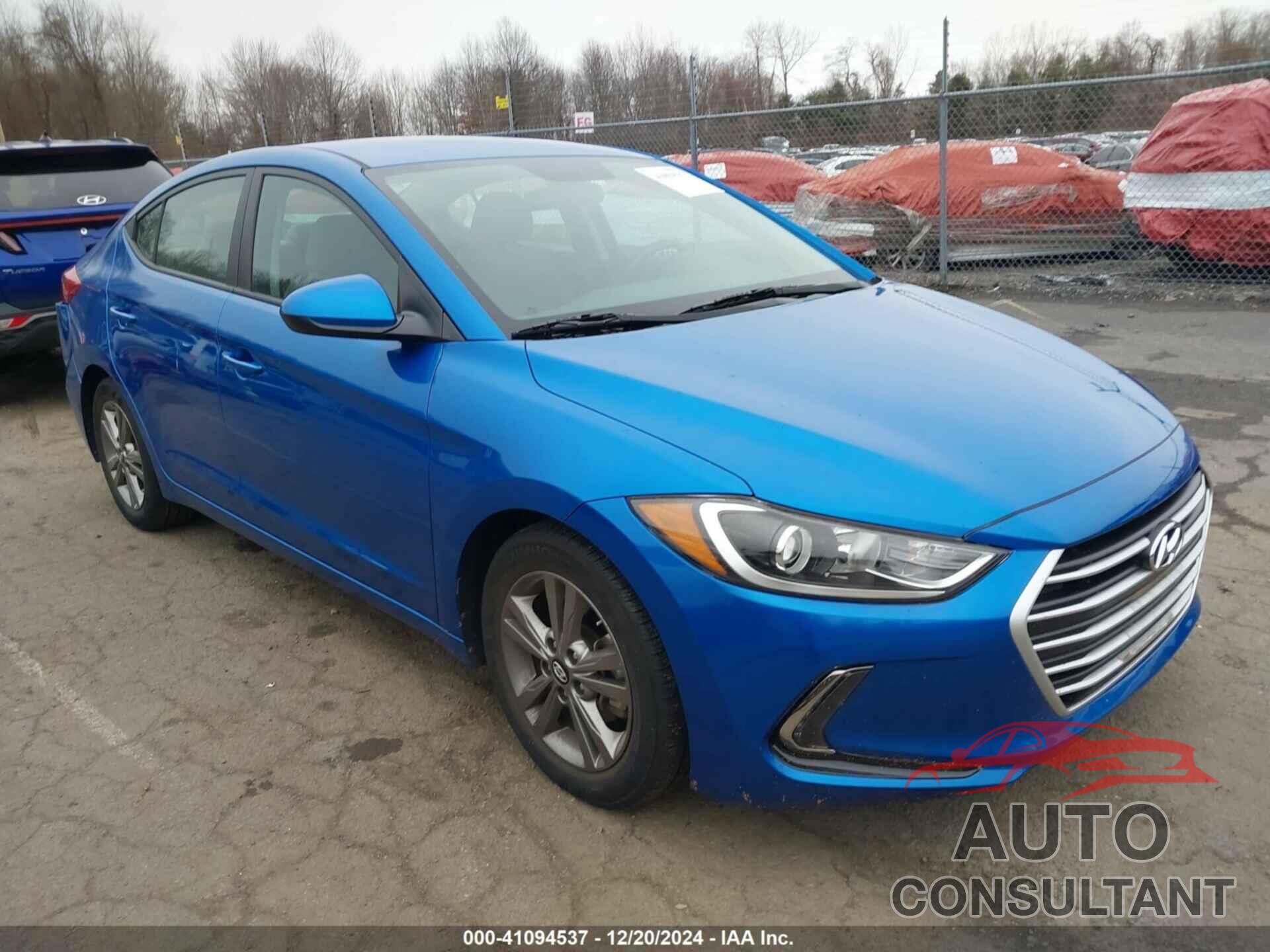 HYUNDAI ELANTRA 2017 - 5NPD84LF9HH034826