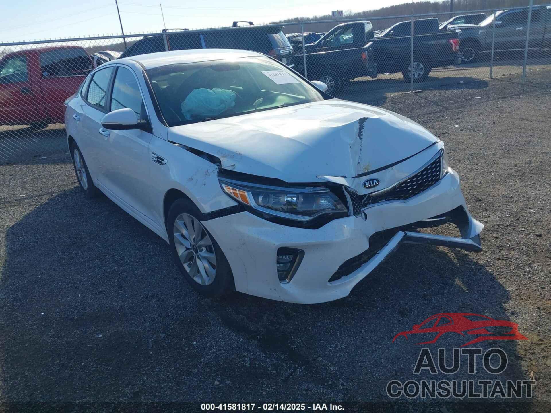 KIA OPTIMA 2018 - 5XXGT4L36JG234209