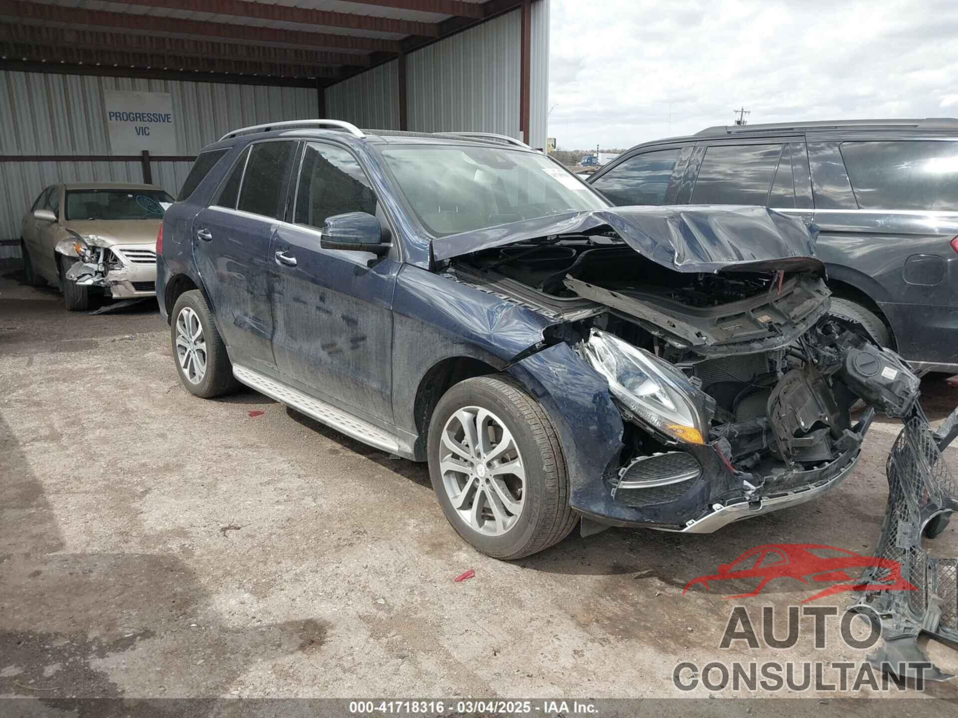 MERCEDES-BENZ GLE 350 2016 - 4JGDA5JB4GA632740