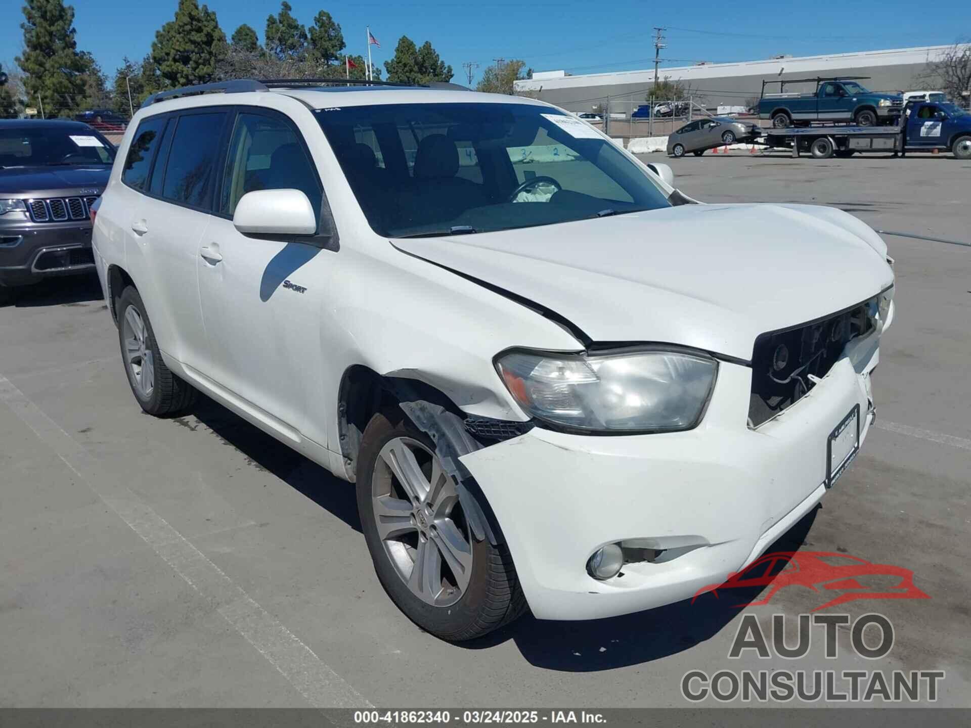 TOYOTA HIGHLANDER 2009 - JTEES43AX92130764