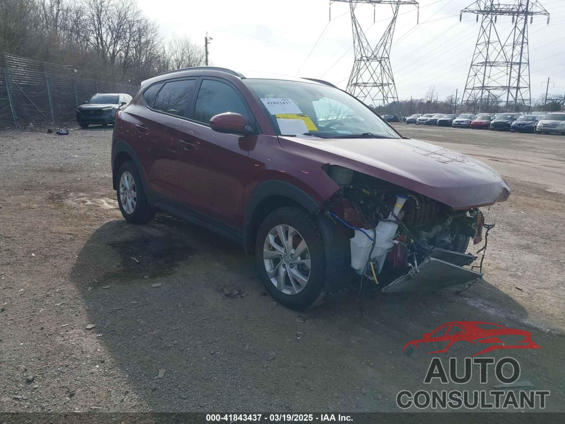 HYUNDAI TUCSON 2020 - KM8J33A48LU097116