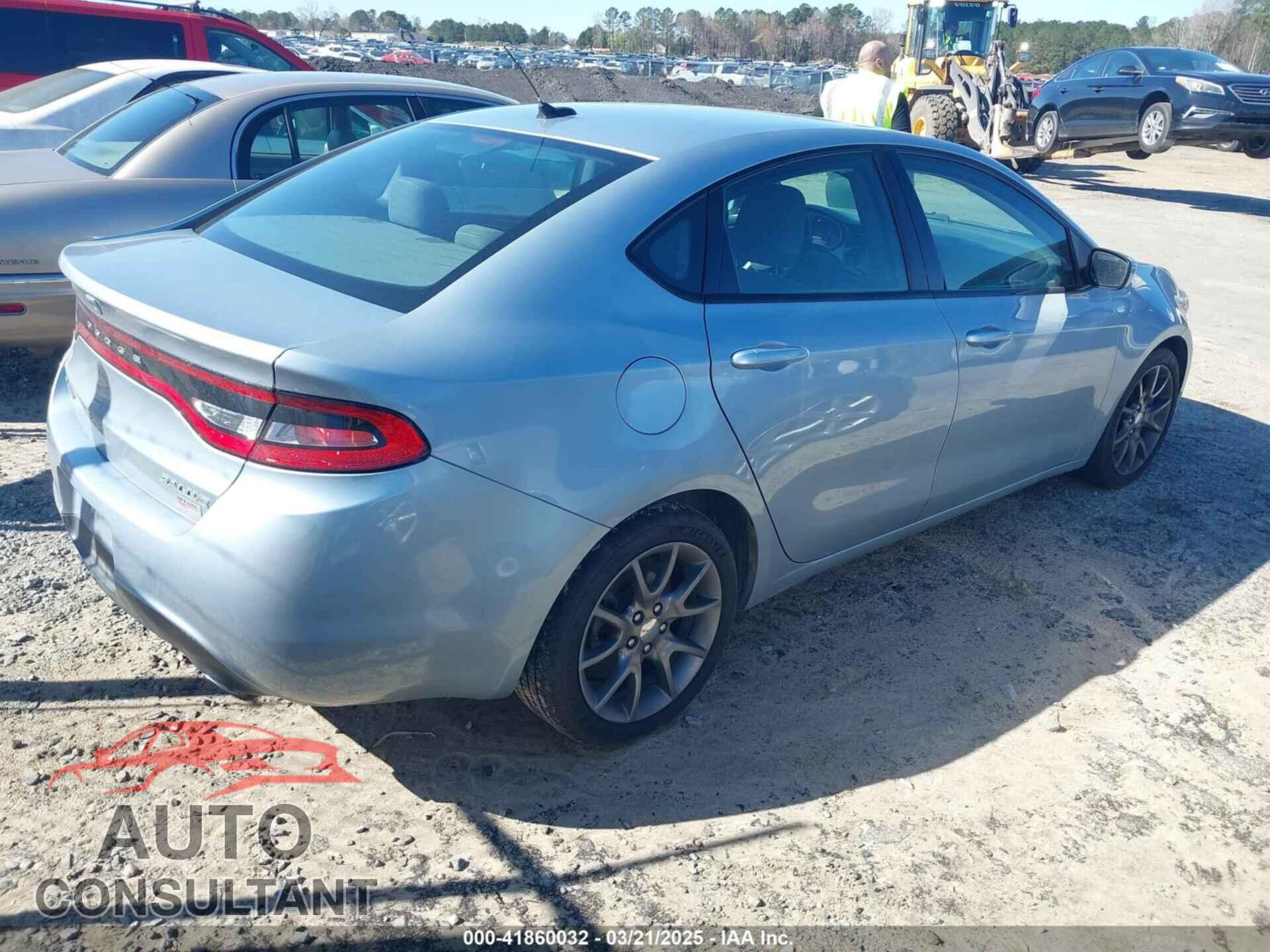 DODGE DART 2013 - 1C3CDFBH5DD133394