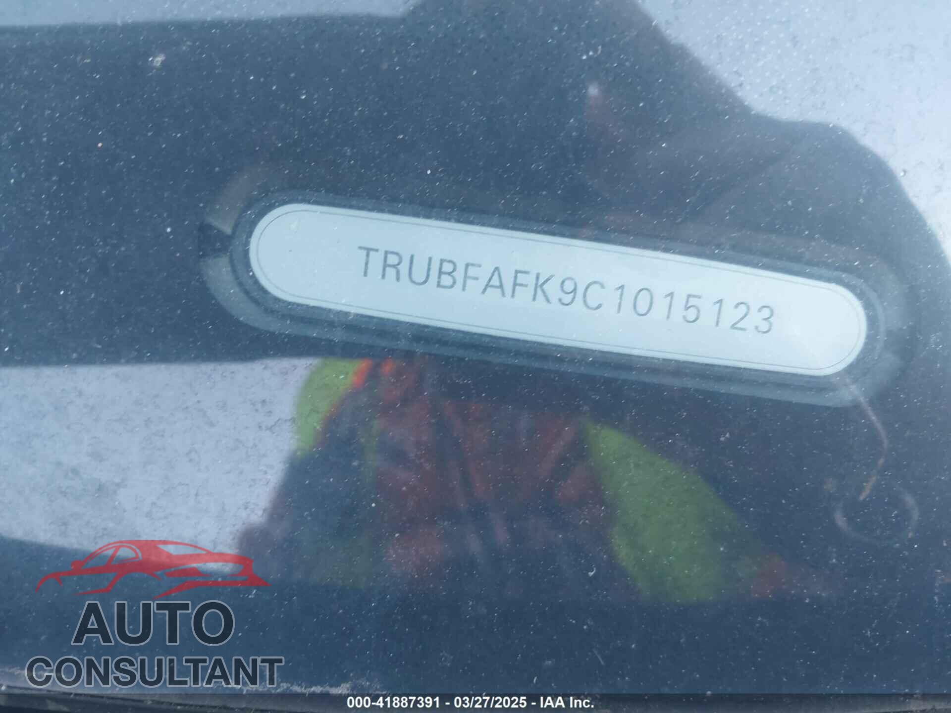 AUDI TT 2012 - TRUBFAFK9C1015123
