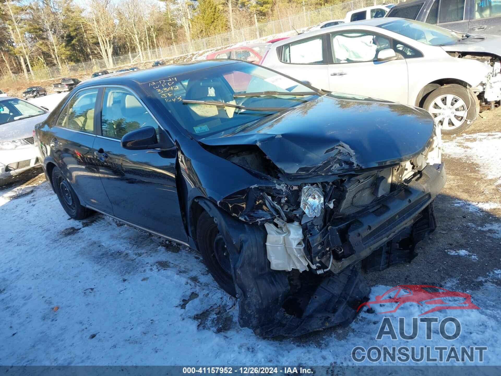 TOYOTA CAMRY 2012 - 4T1BF1FK4CU103842