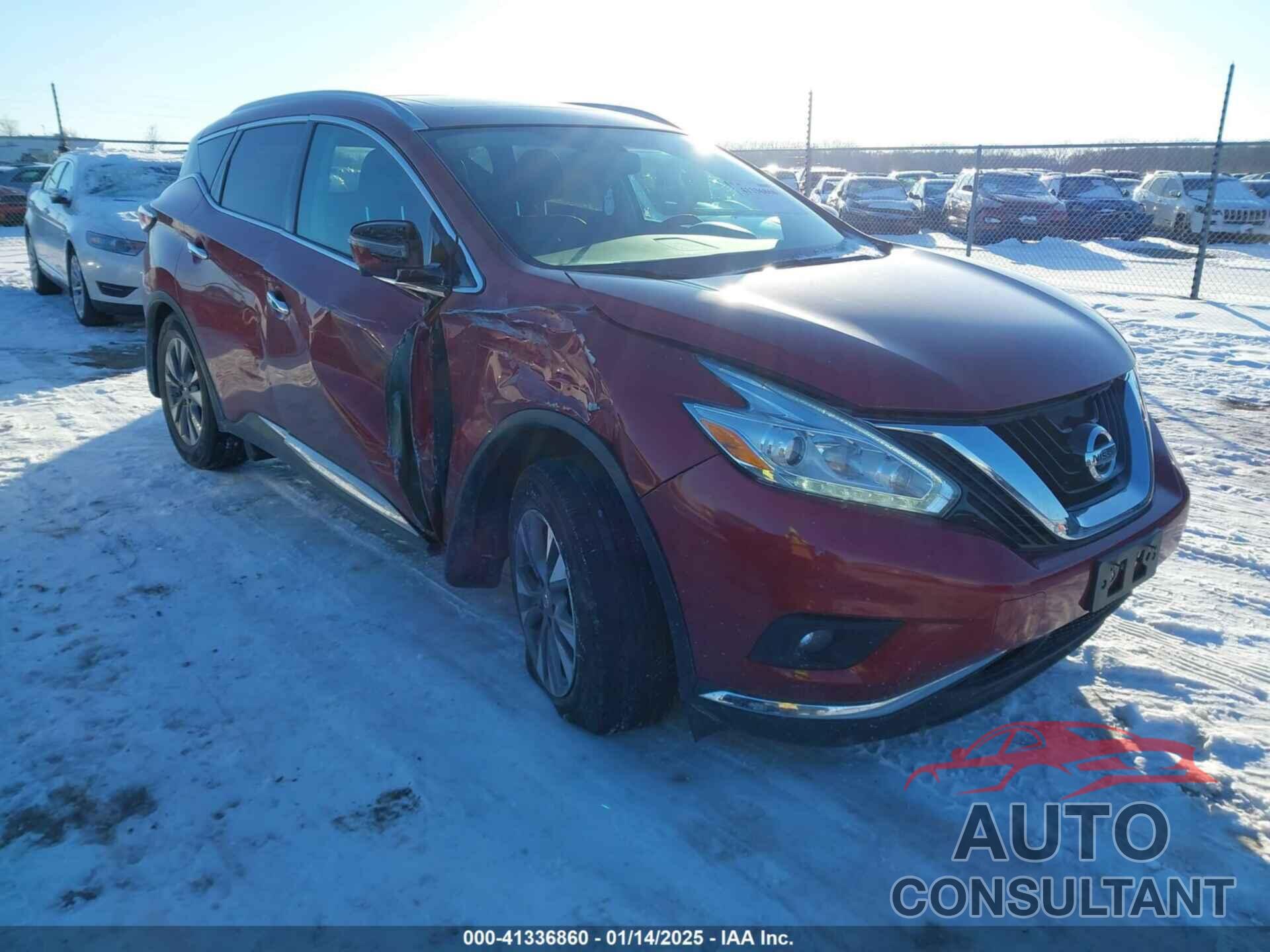 NISSAN MURANO 2017 - 5N1AZ2MH0HN127802