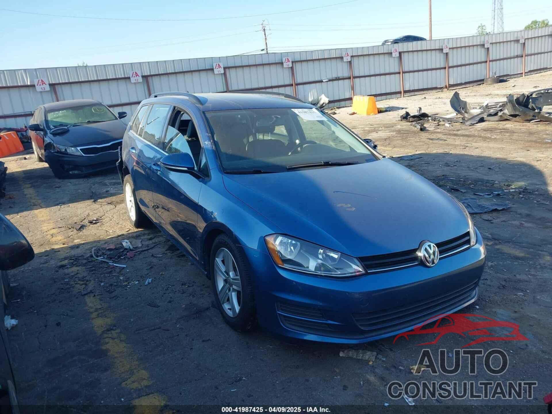 VOLKSWAGEN GOLF SPORTWAGEN 2015 - 3VWCA7AUXFM517359