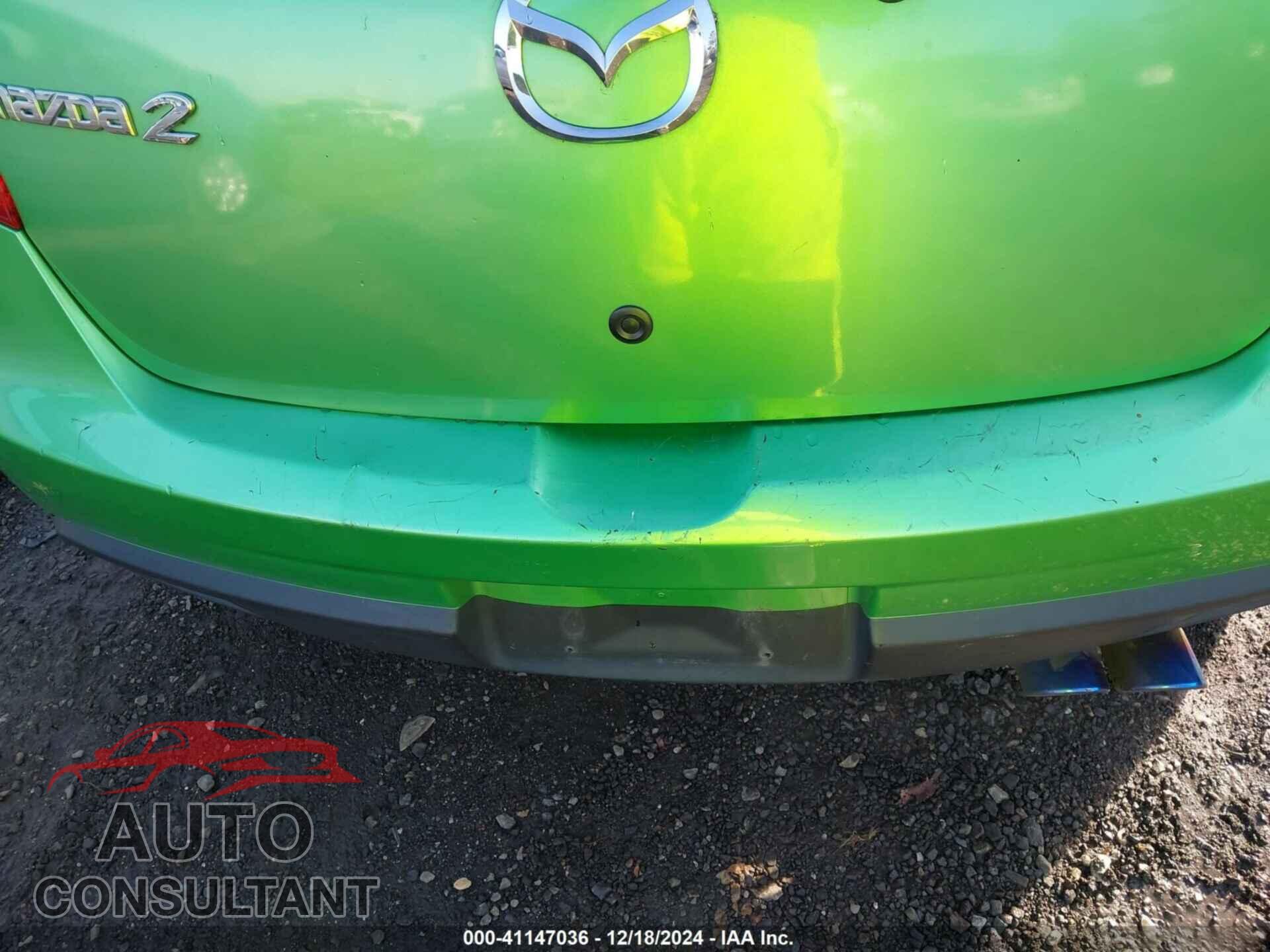MAZDA MAZDA2 2011 - JM1DE1HZ9B0104629