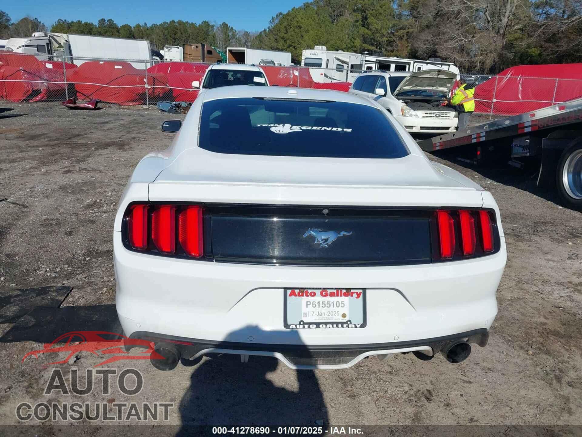 FORD MUSTANG 2017 - 1FA6P8TH8H5212333