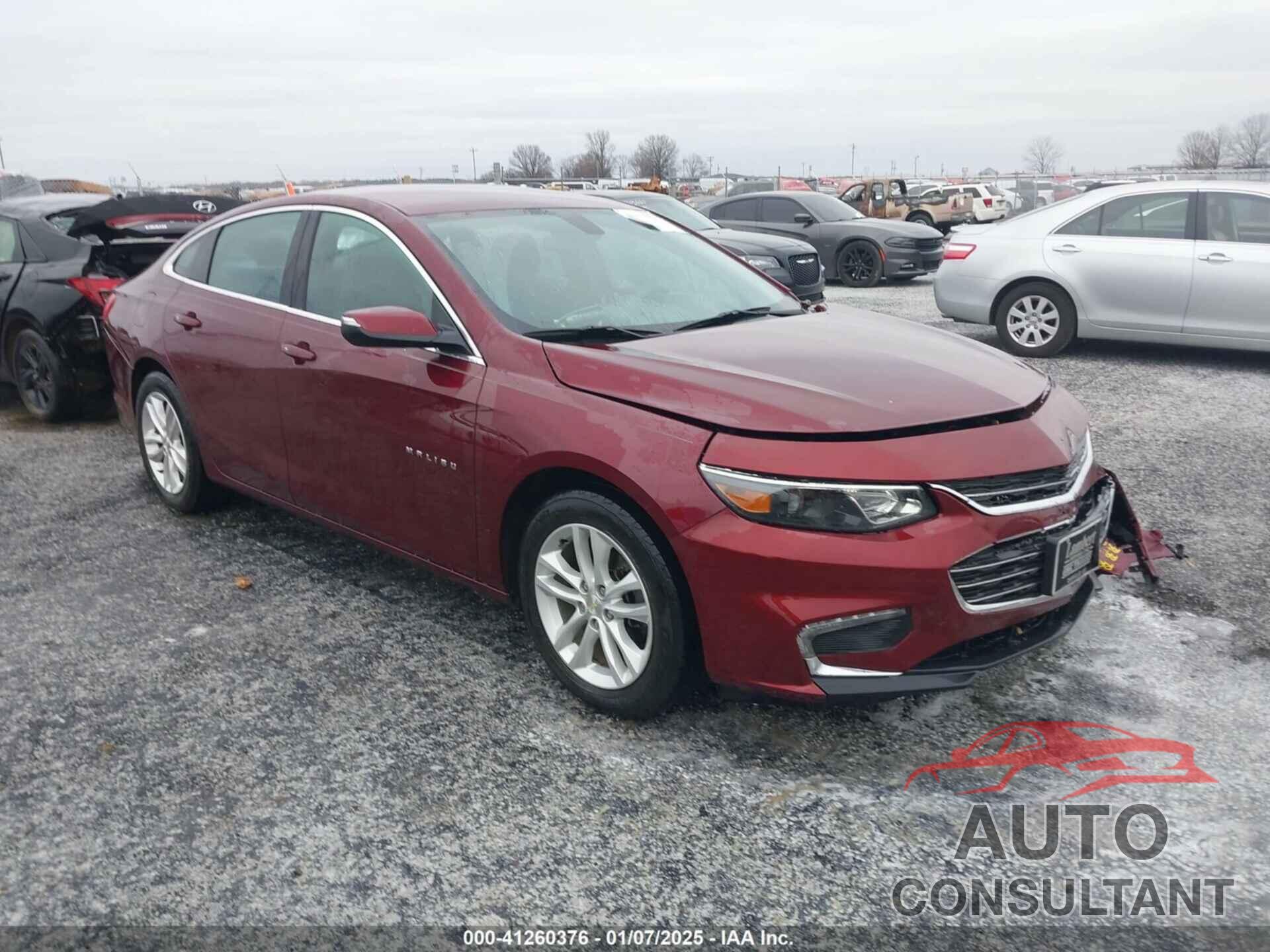 CHEVROLET MALIBU 2016 - 1G1ZE5ST3GF236039