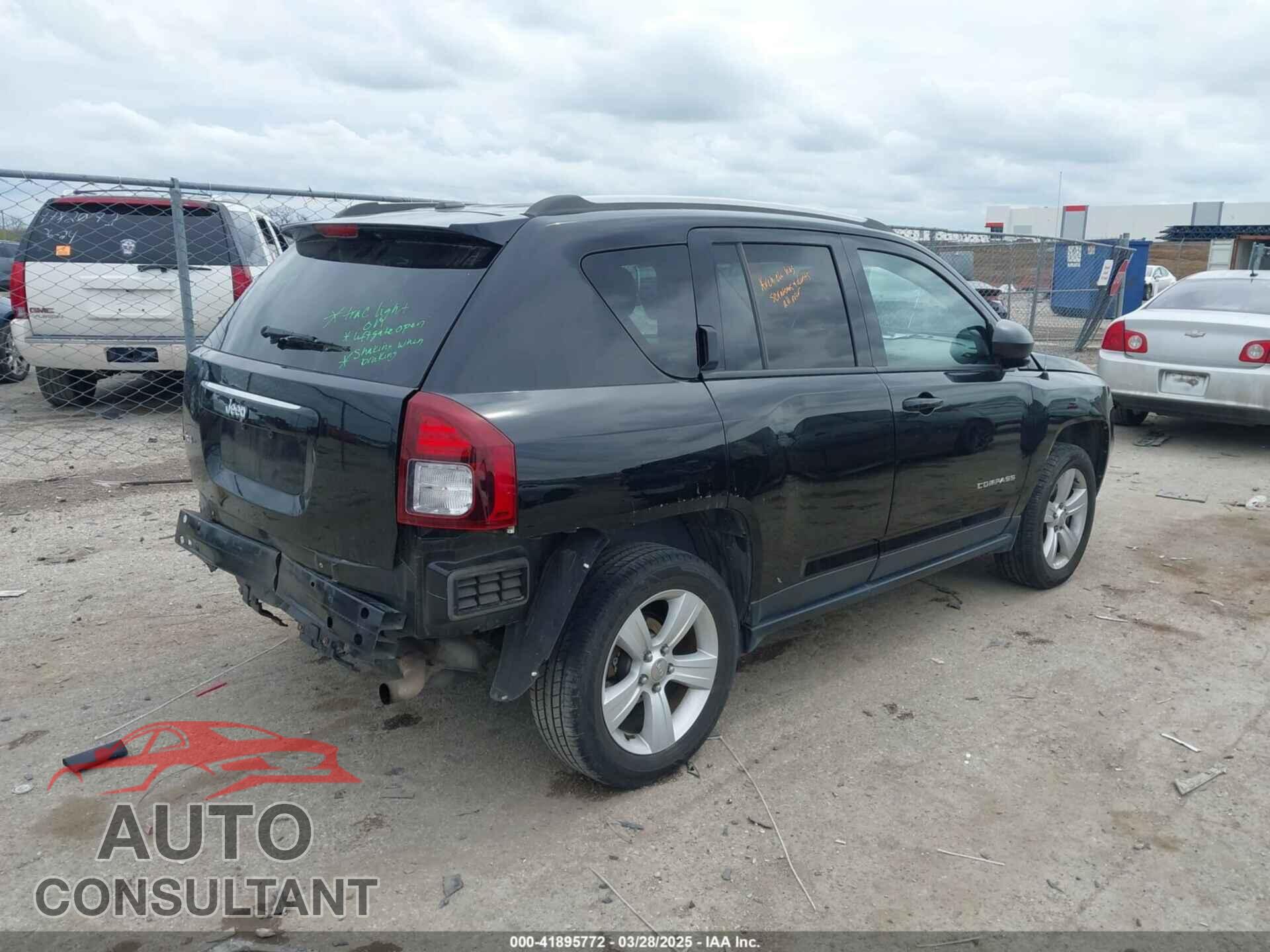 JEEP COMPASS 2017 - 1C4NJDBB4HD106030