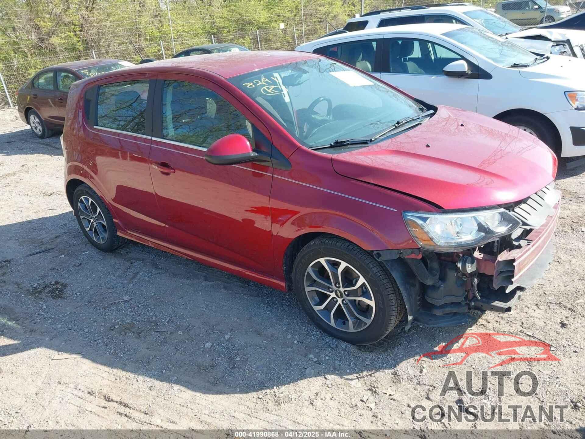 CHEVROLET SONIC 2017 - 1G1JD6SH3H4117440