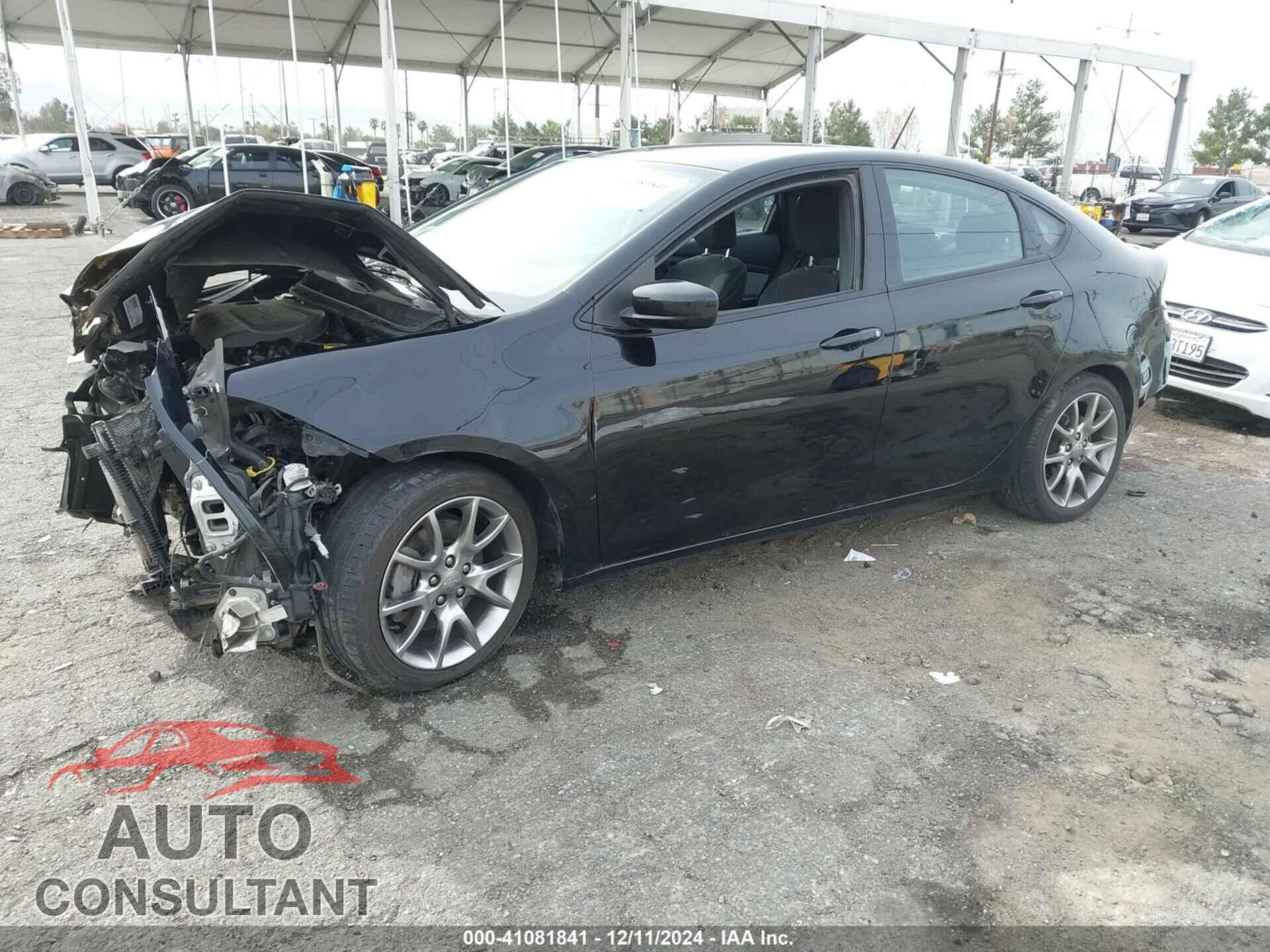 DODGE DART 2015 - 1C3CDFBB0FD173722