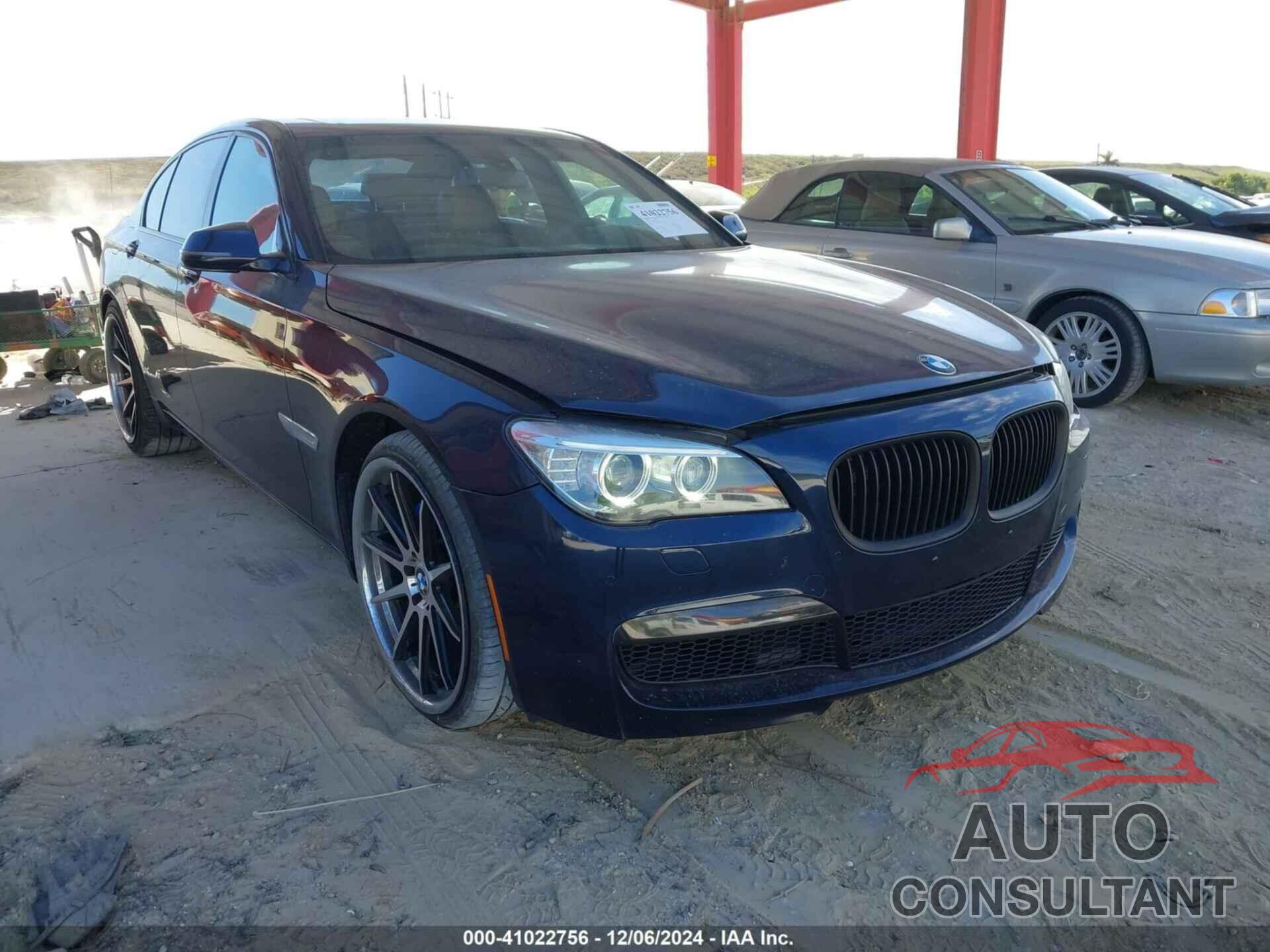 BMW 740I 2013 - WBAYA6C51DD143576