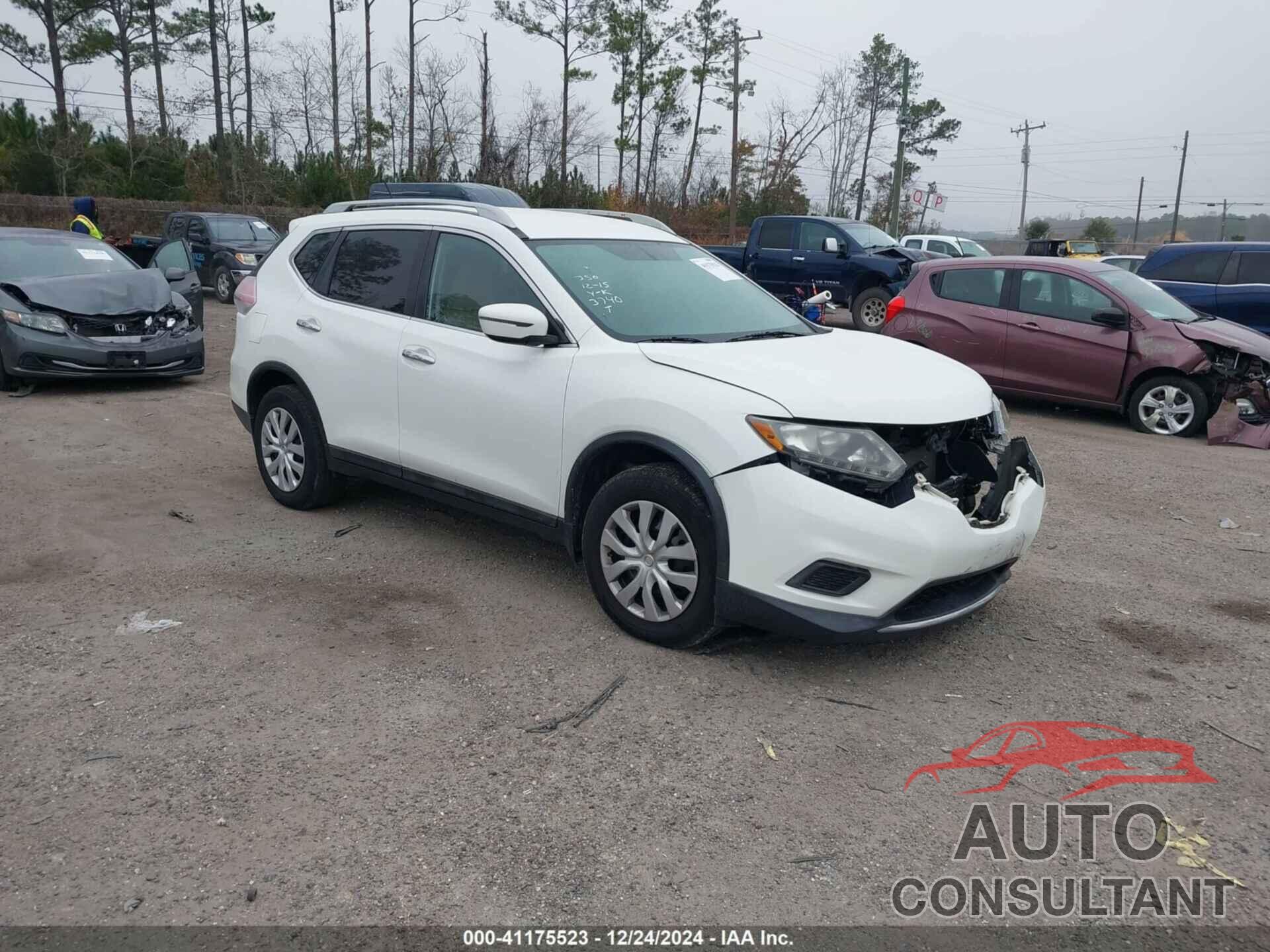 NISSAN ROGUE 2016 - 5N1AT2MT9GC893740