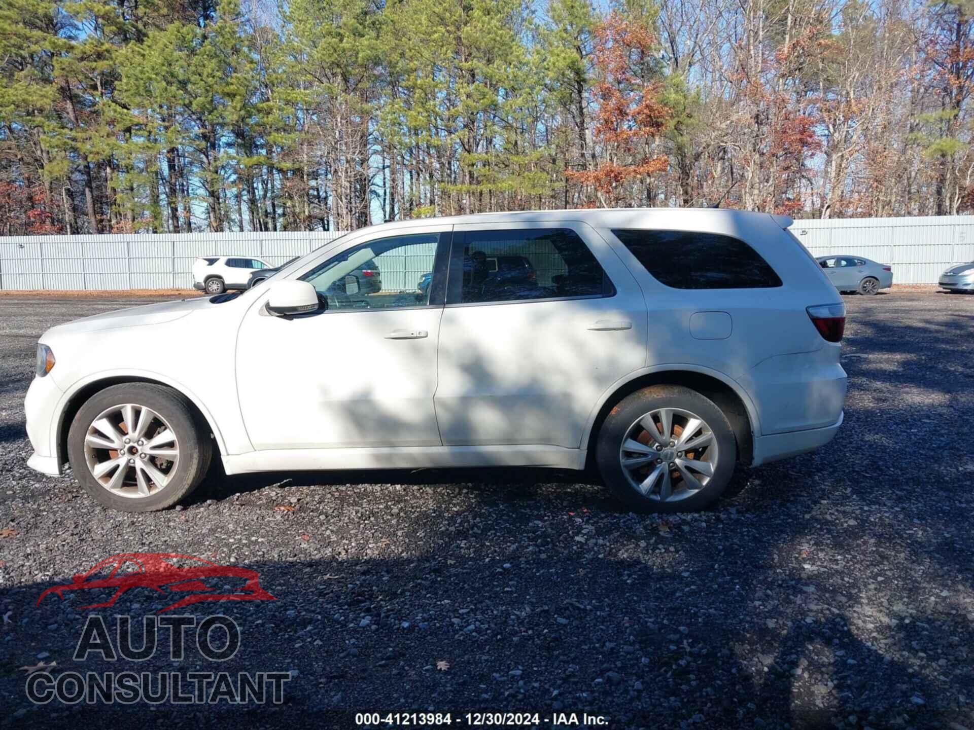 DODGE DURANGO 2012 - 1C4SDJCT6CC138606