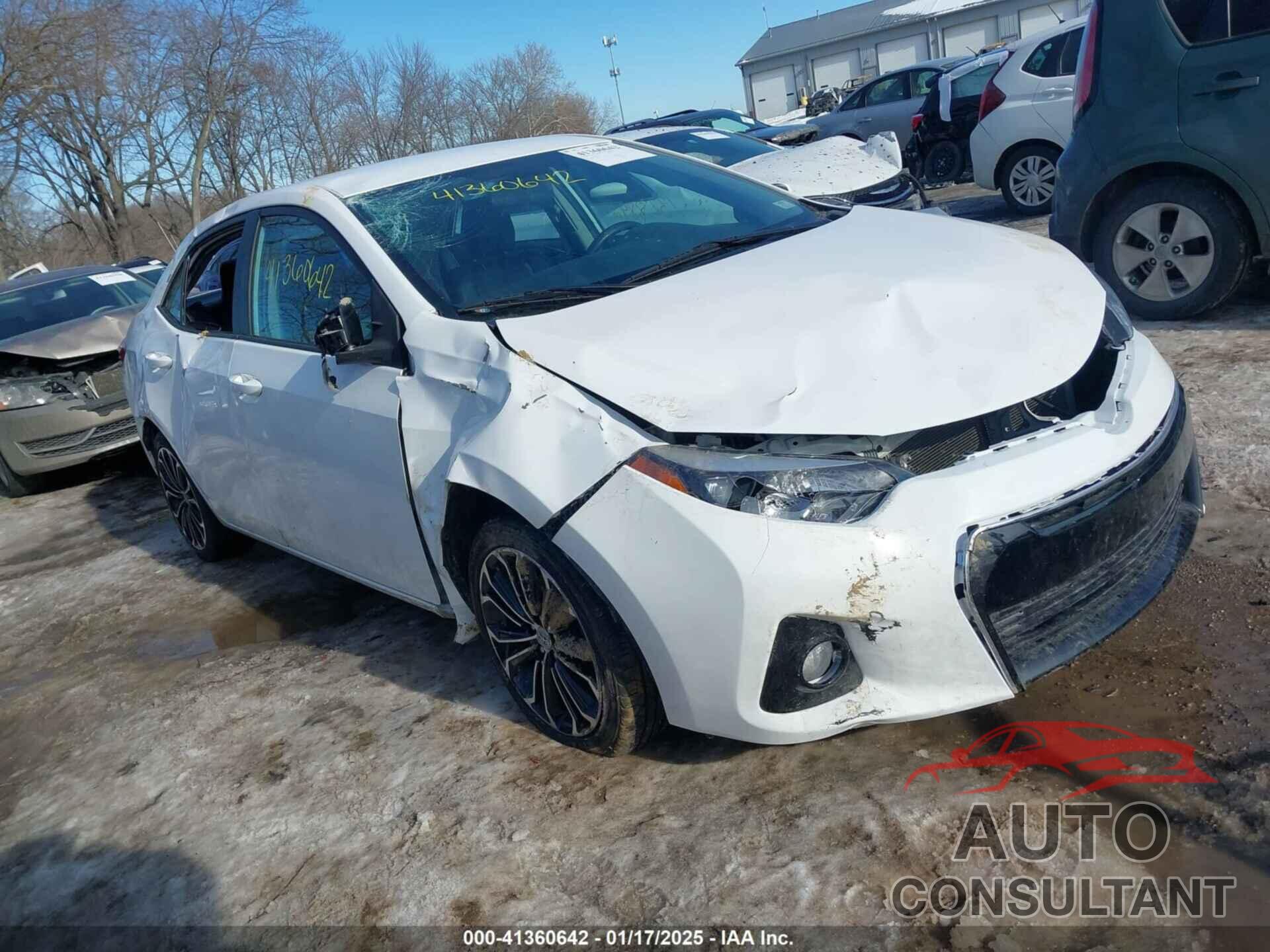 TOYOTA COROLLA 2015 - 2T1BURHE0FC457004