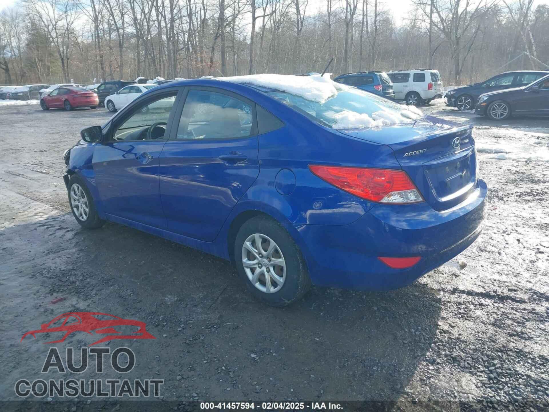 HYUNDAI ACCENT 2013 - KMHCT4AE0DU281328
