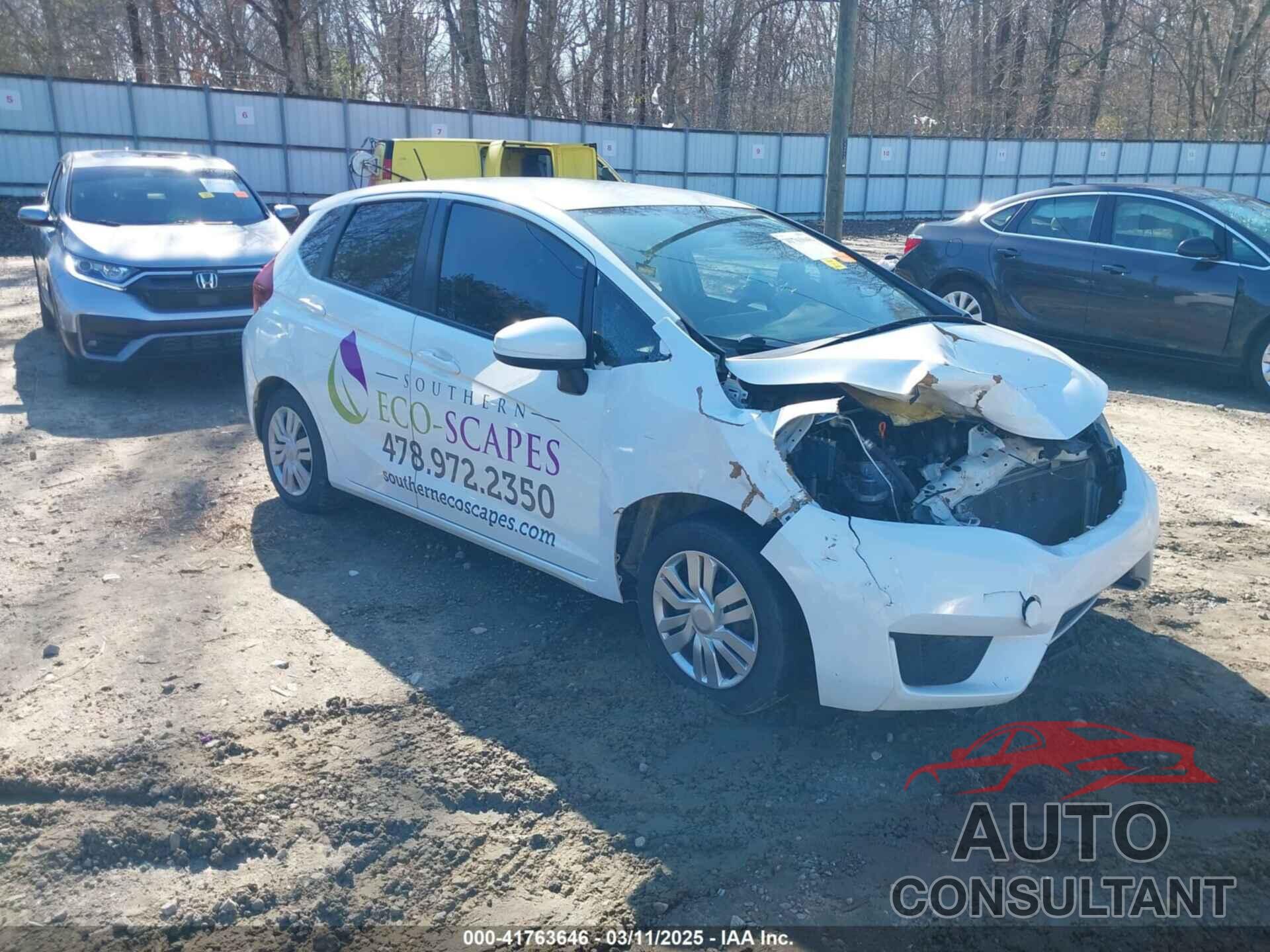 HONDA FIT 2016 - JHMGK5H57GS005747