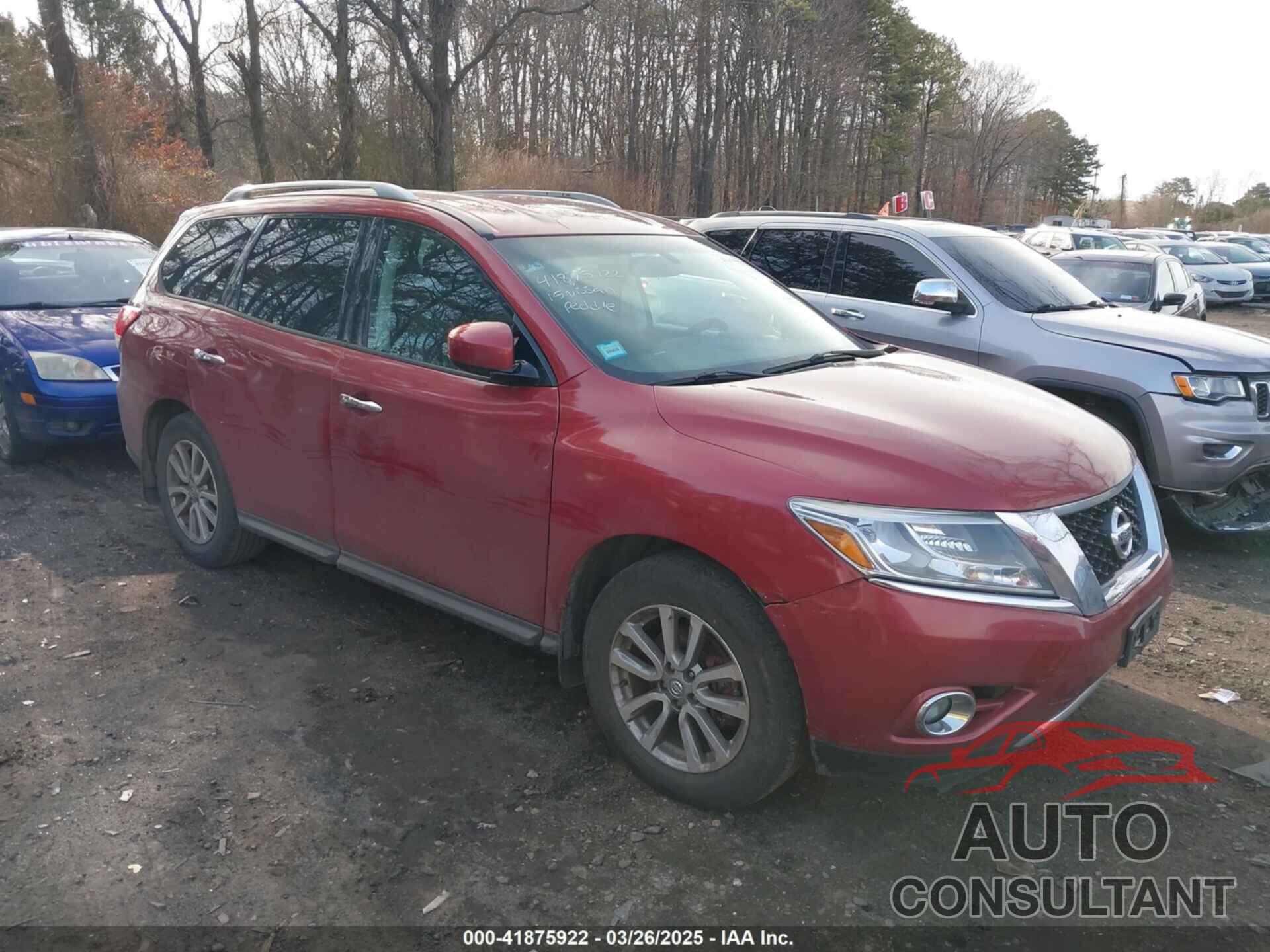 NISSAN PATHFINDER 2015 - 5N1AR2MM4FC706409