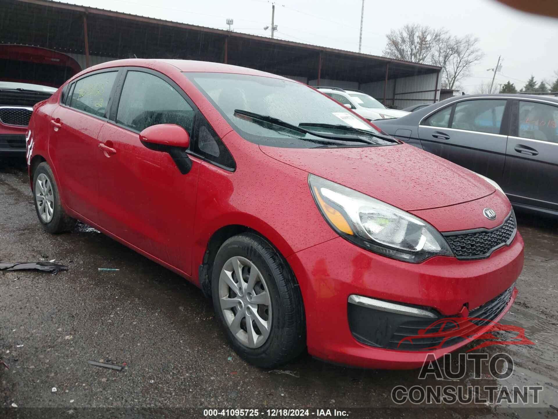 KIA RIO 2017 - KNADM4A3XH6051324