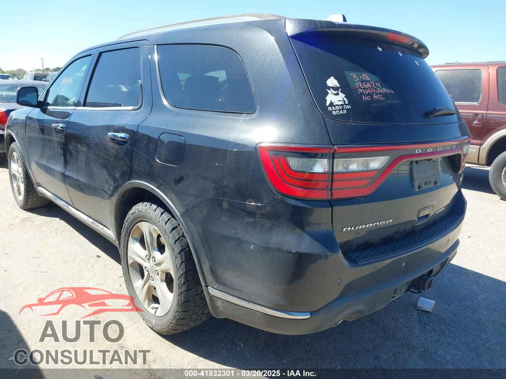 DODGE DURANGO 2015 - 1C4RDHAG7FC186424