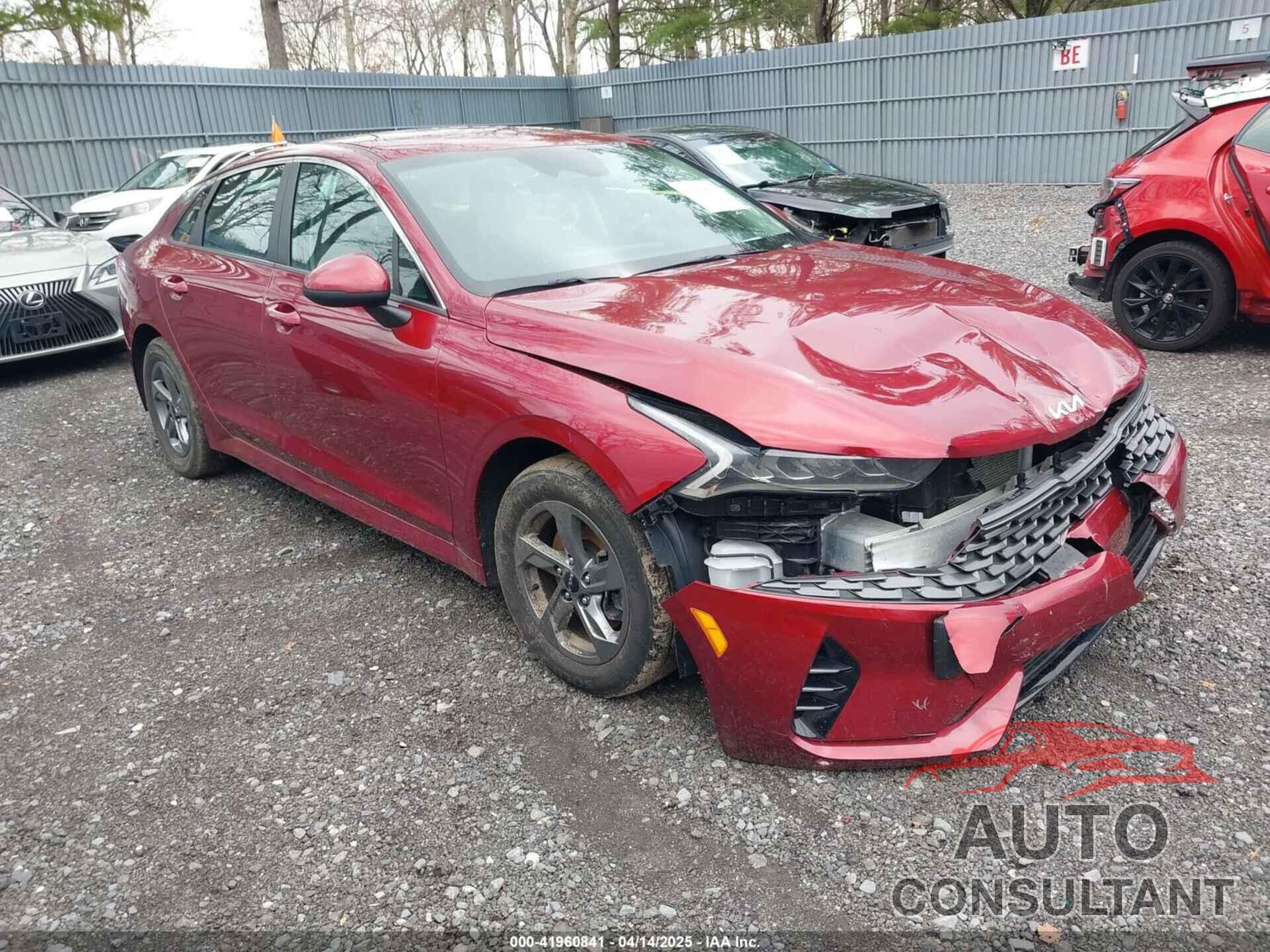 KIA K5 2022 - 5XXG14J2XNG103712