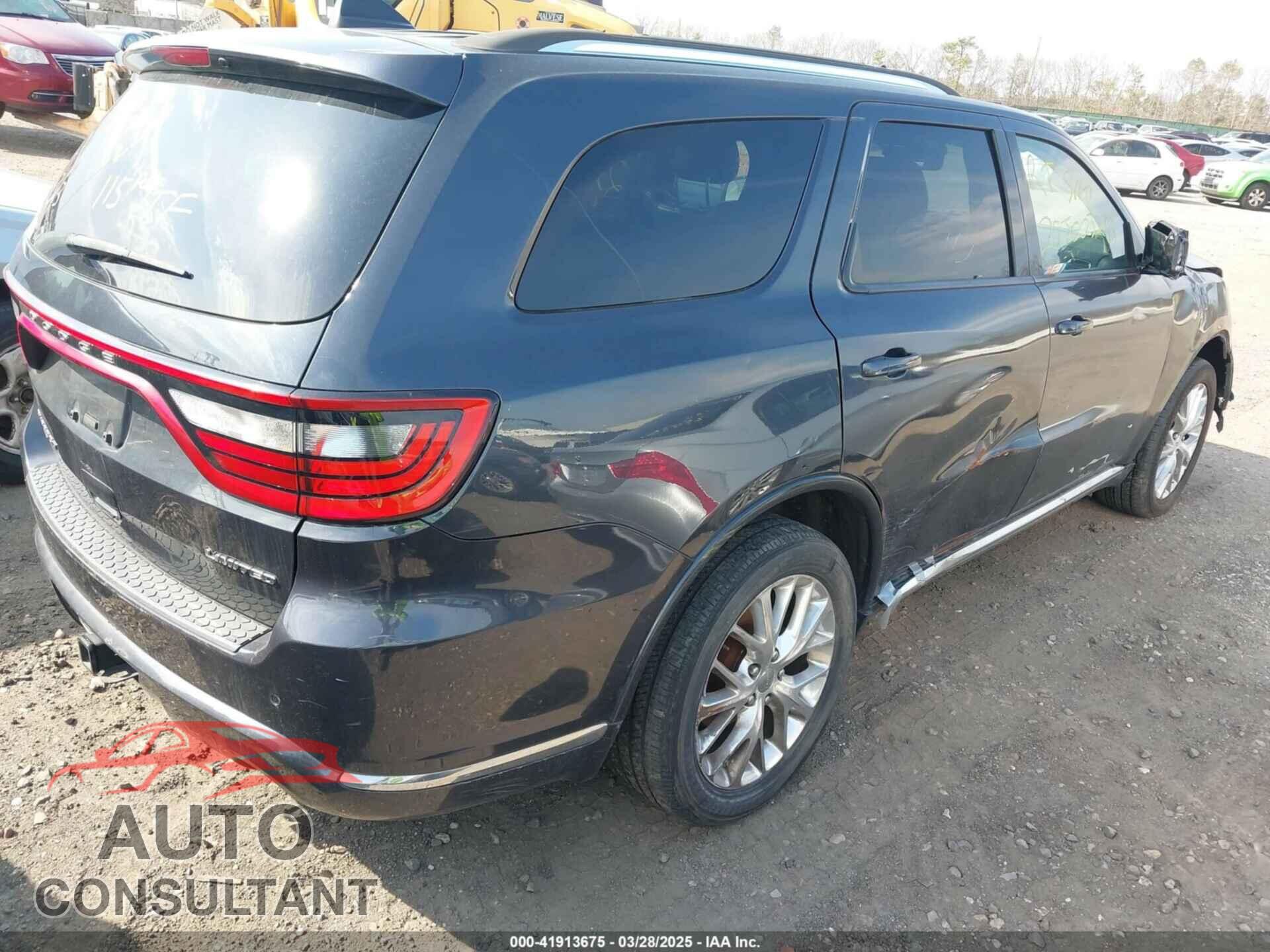 DODGE DURANGO 2016 - 1C4RDJDG5GC352427