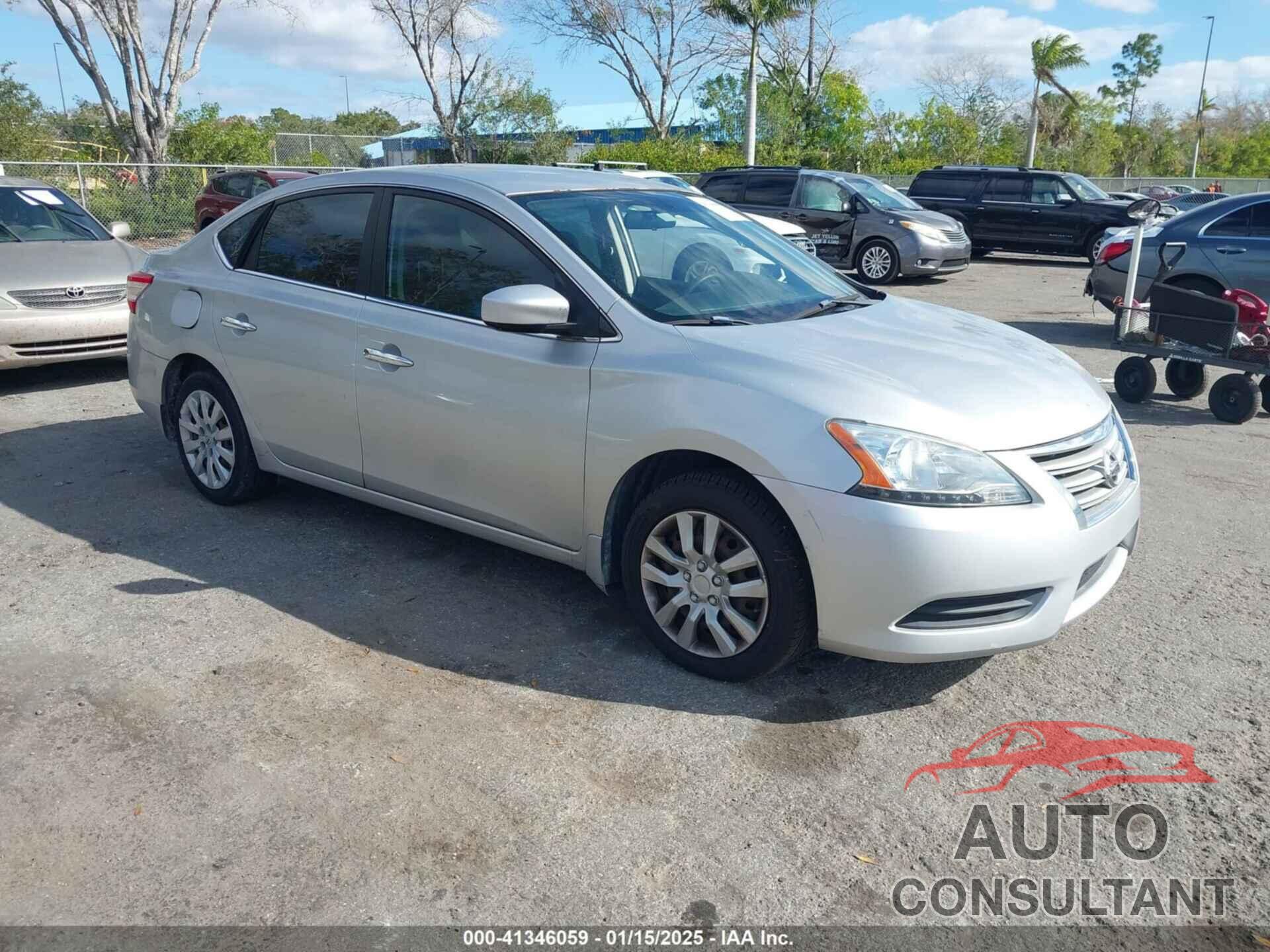 NISSAN SENTRA 2015 - 3N1AB7APXFY365726