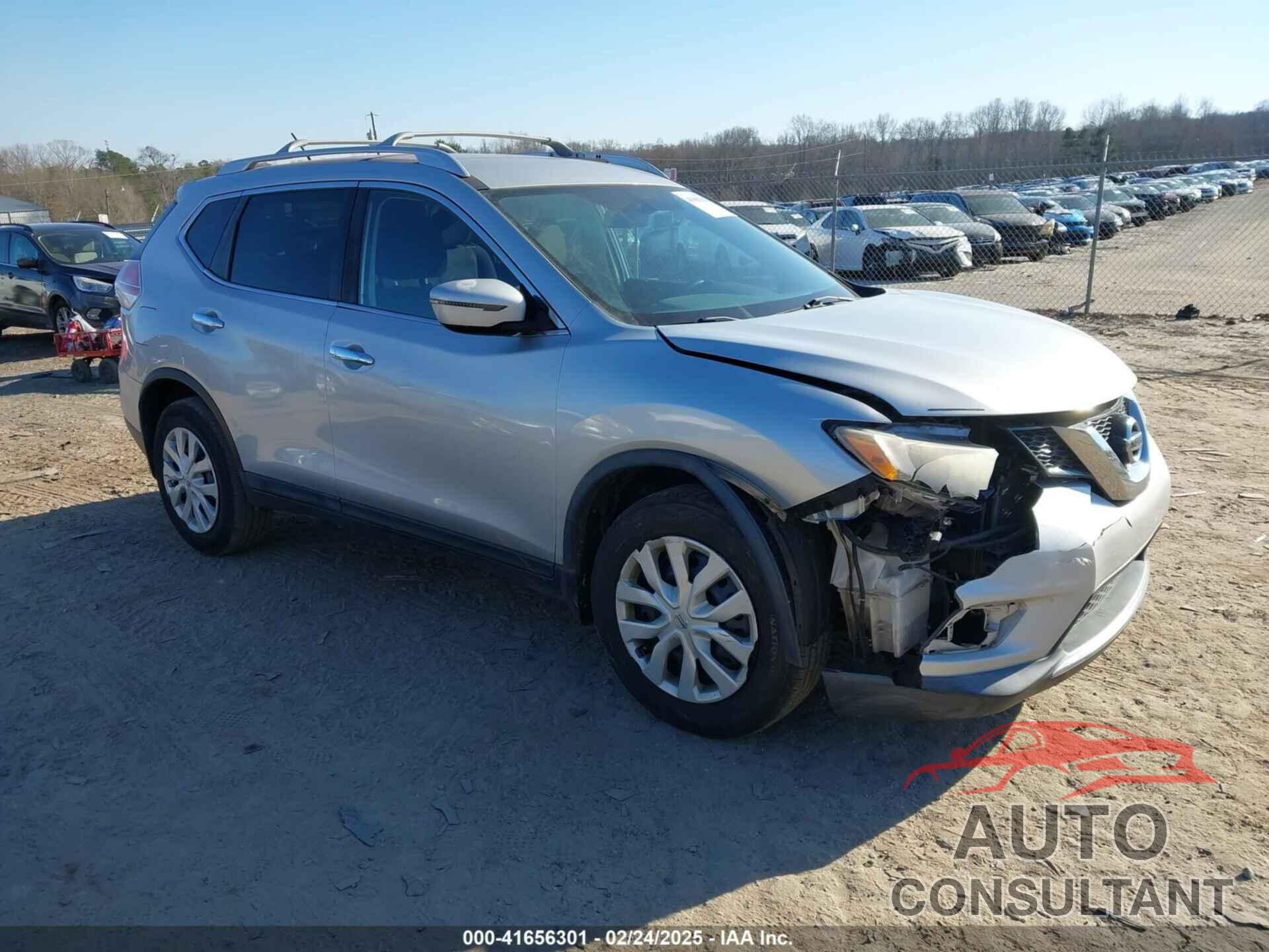 NISSAN ROGUE 2016 - KNMAT2MT5GP622641