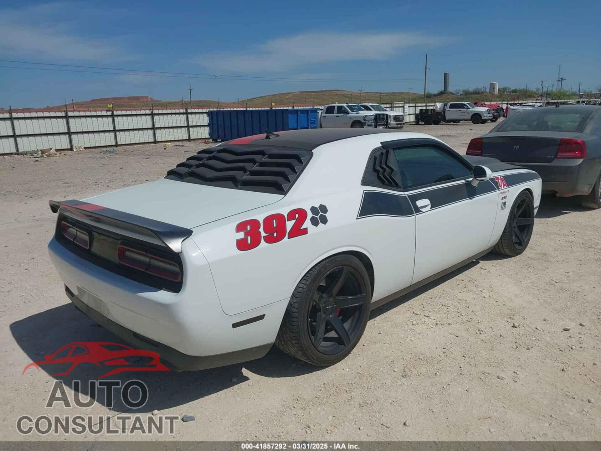 DODGE CHALLENGER 2019 - 2C3CDZFJ1KH546489