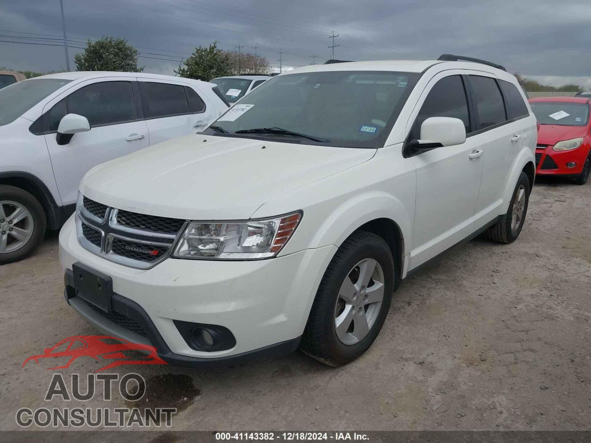 DODGE JOURNEY 2012 - 3C4PDCBG5CT357972